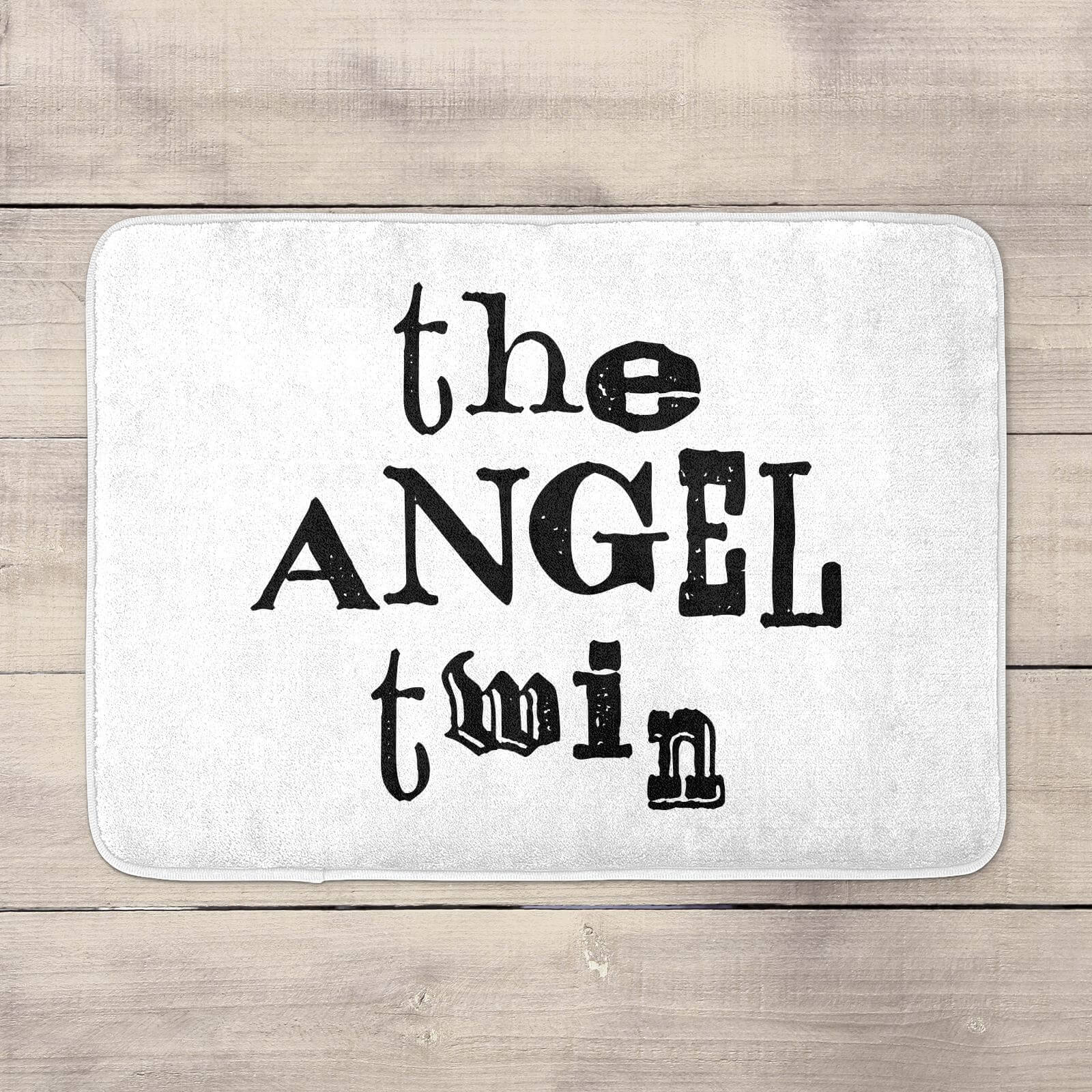 The Angel Twin Bath Mat