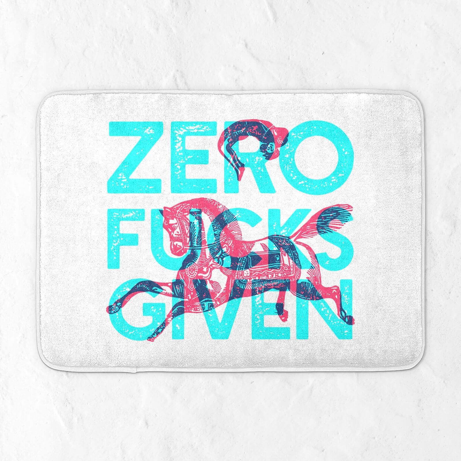Zero Fuck Givens Bath Mat