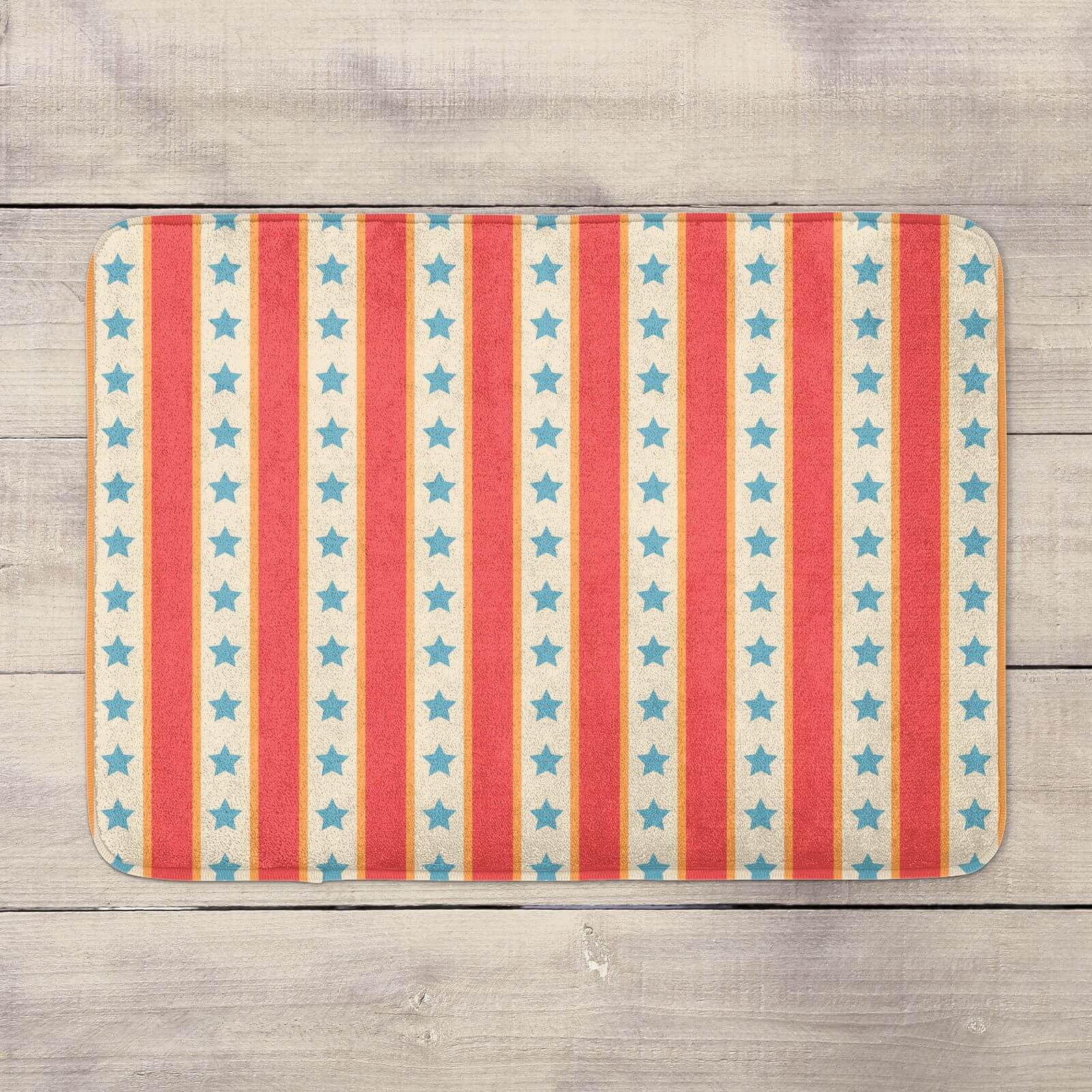 Carnival Pattern Bath Mat
