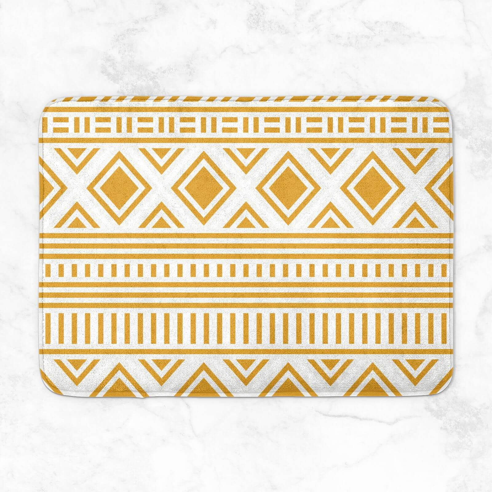 Aztec Pattern Bath Mat