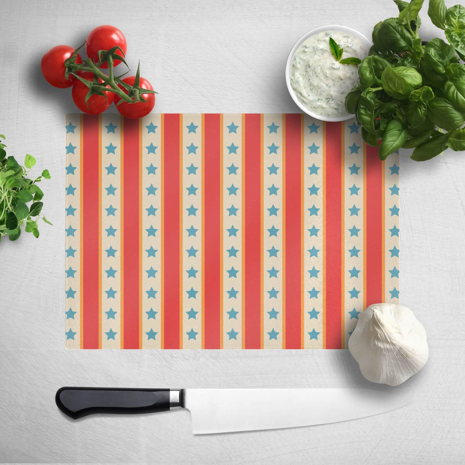 Carnival Pattern Chopping Board