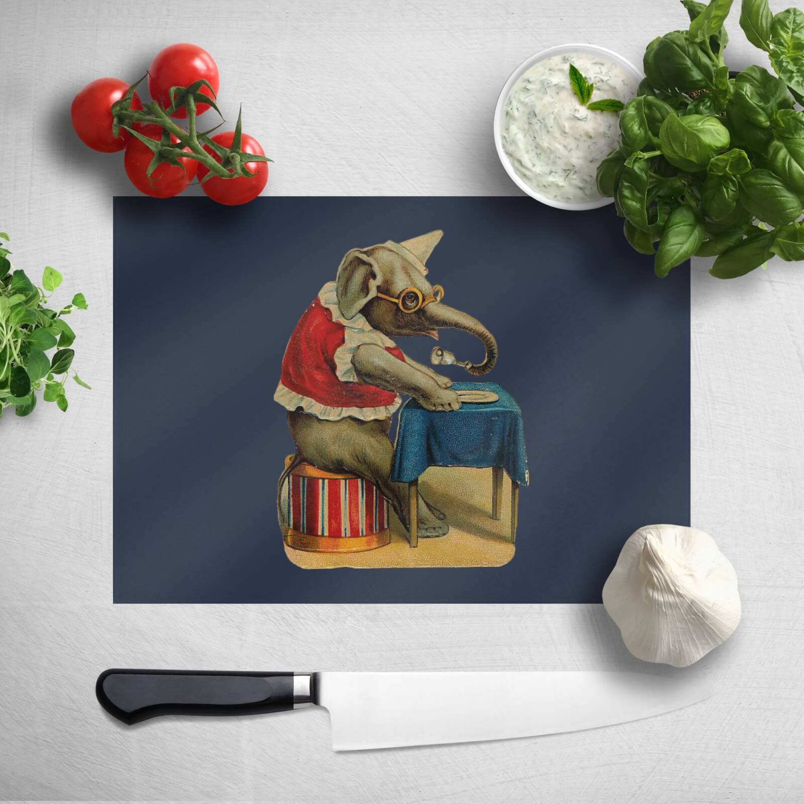Clown Elephant Chopping Board
