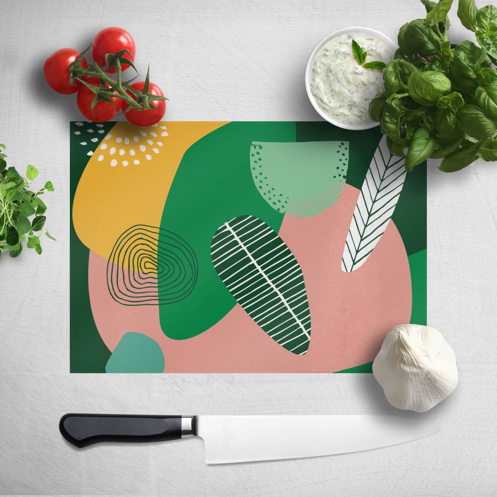 Earth Garden Chopping Board