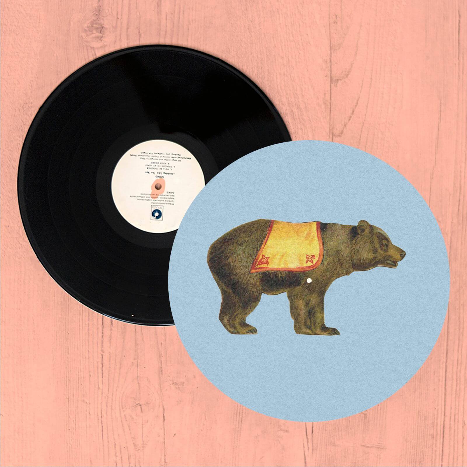 Circus Bear Slip Mat
