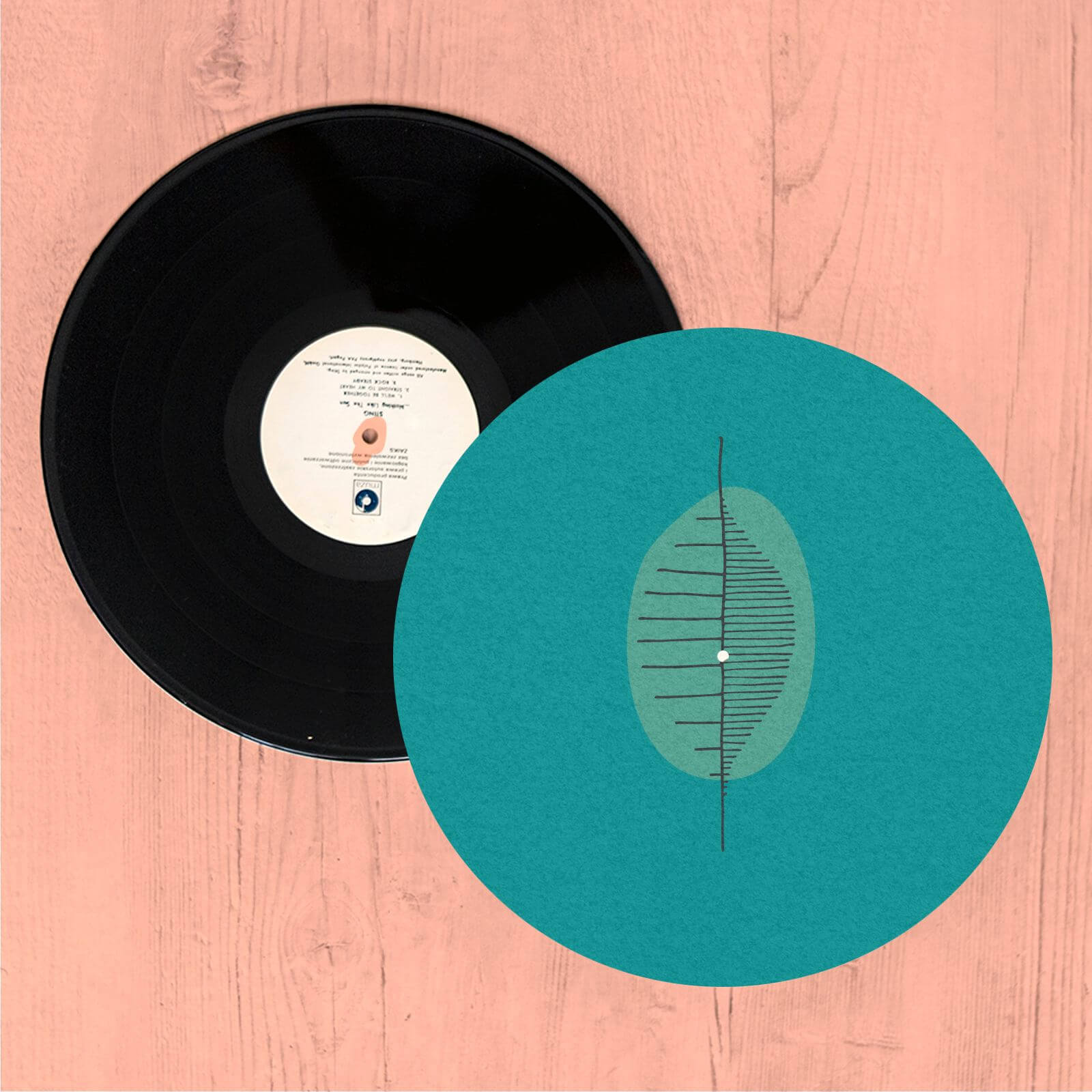 Abstract Leaf Slip Mat