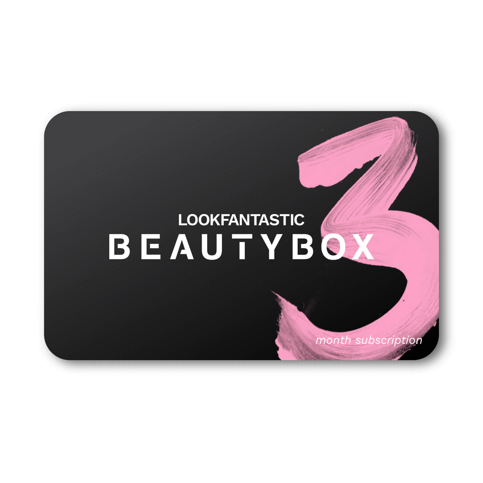 LOOKFANTASTIC Beauty Box 3 Month Subscription Gift Voucher
