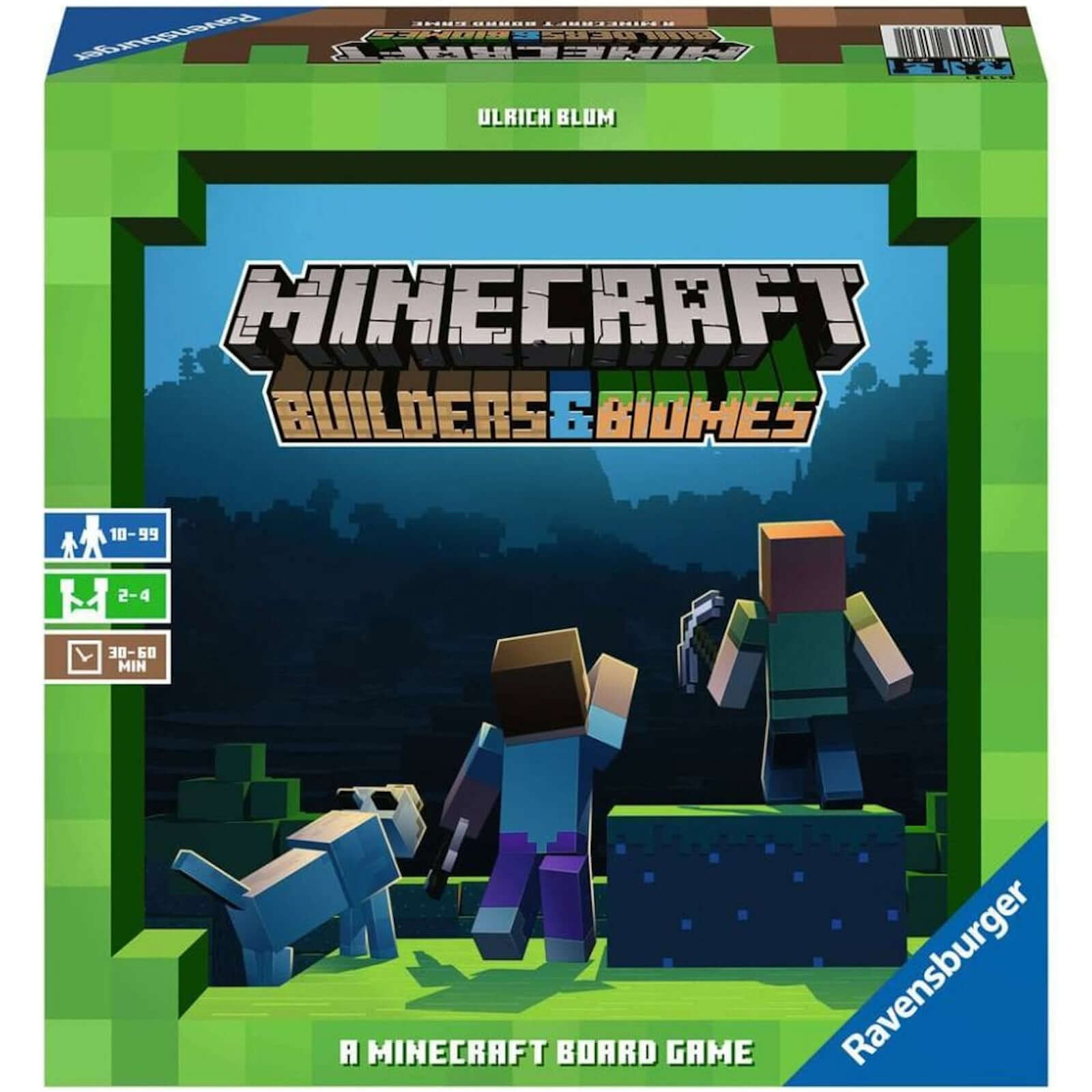 Image of Ravensburger Minecraft Builders and Biomes Board Game