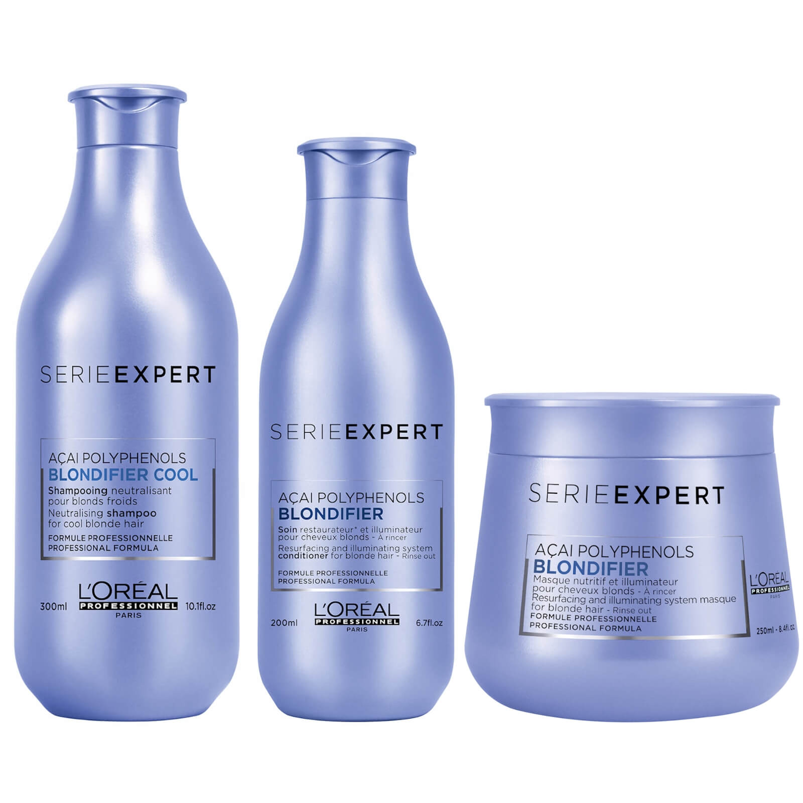 L'Oréal Professionnel Blondifier at Home Experts for Blonde Hair Bundle