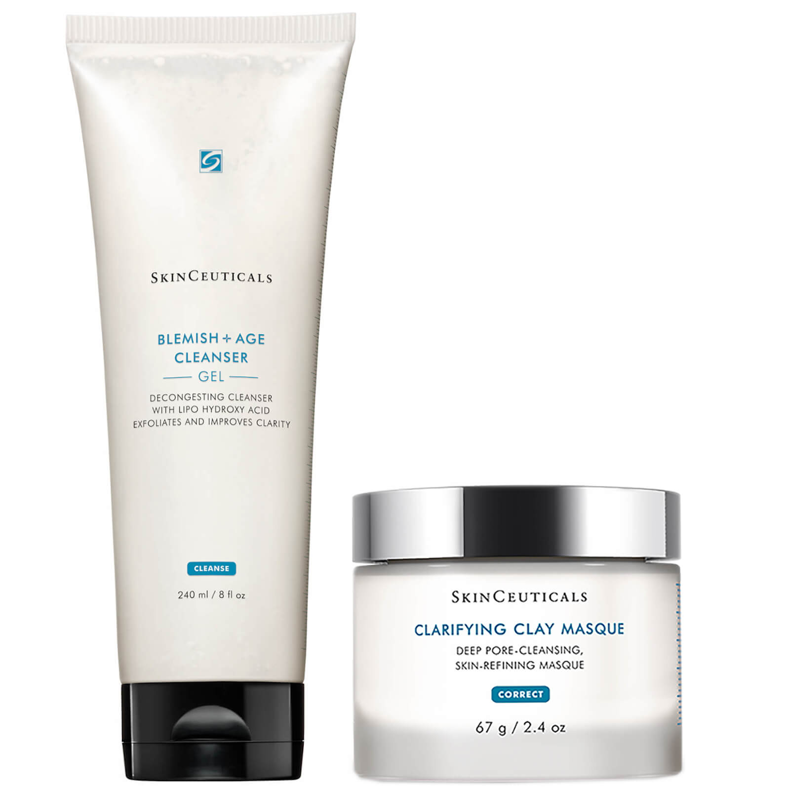 Image of SkinCeuticals Cleanse and Mask Duo for Blemish-Prone Skin051