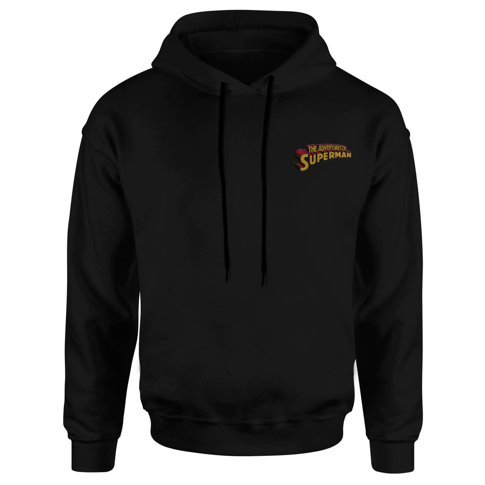 

Felpa con cappuccio DC Superman con Ricamo - Nero - Unisex - L