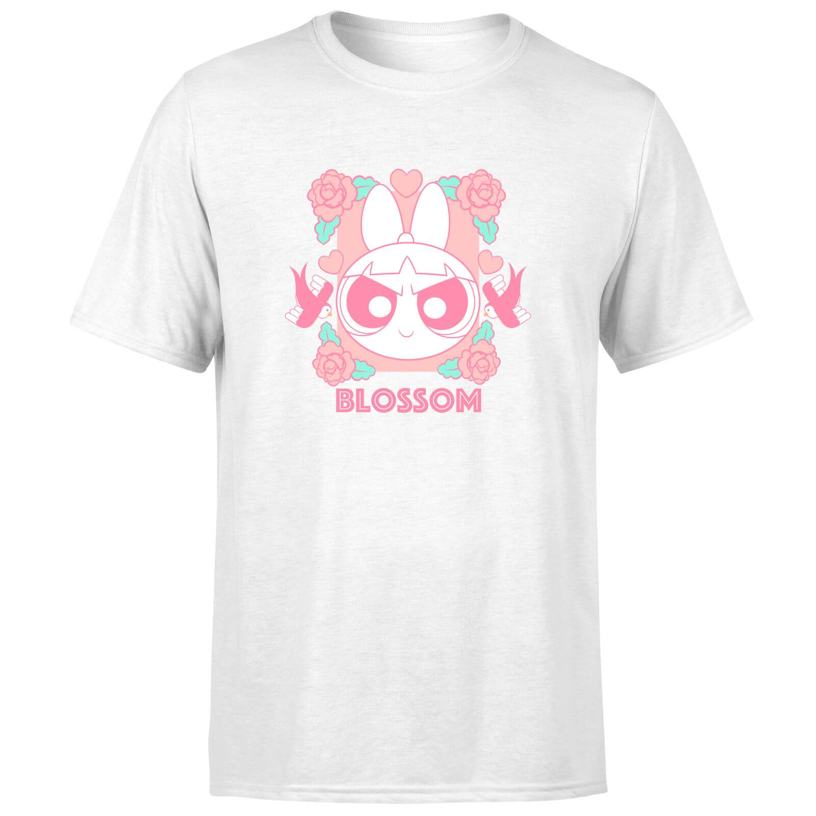 The Powerpuff Girls Blossom Unisex T-Shirt - White - XS - White