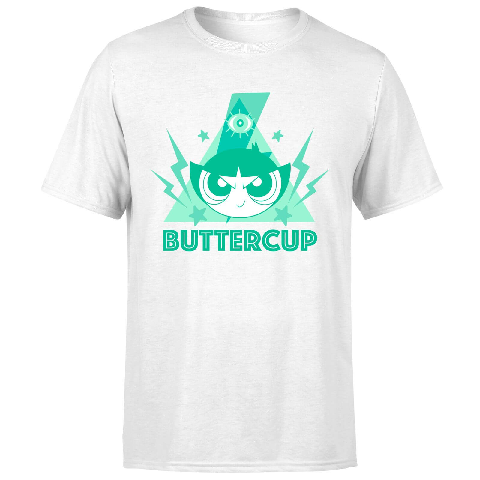 The Powerpuff Girls Buttercup Unisex T-Shirt - White - XS - White