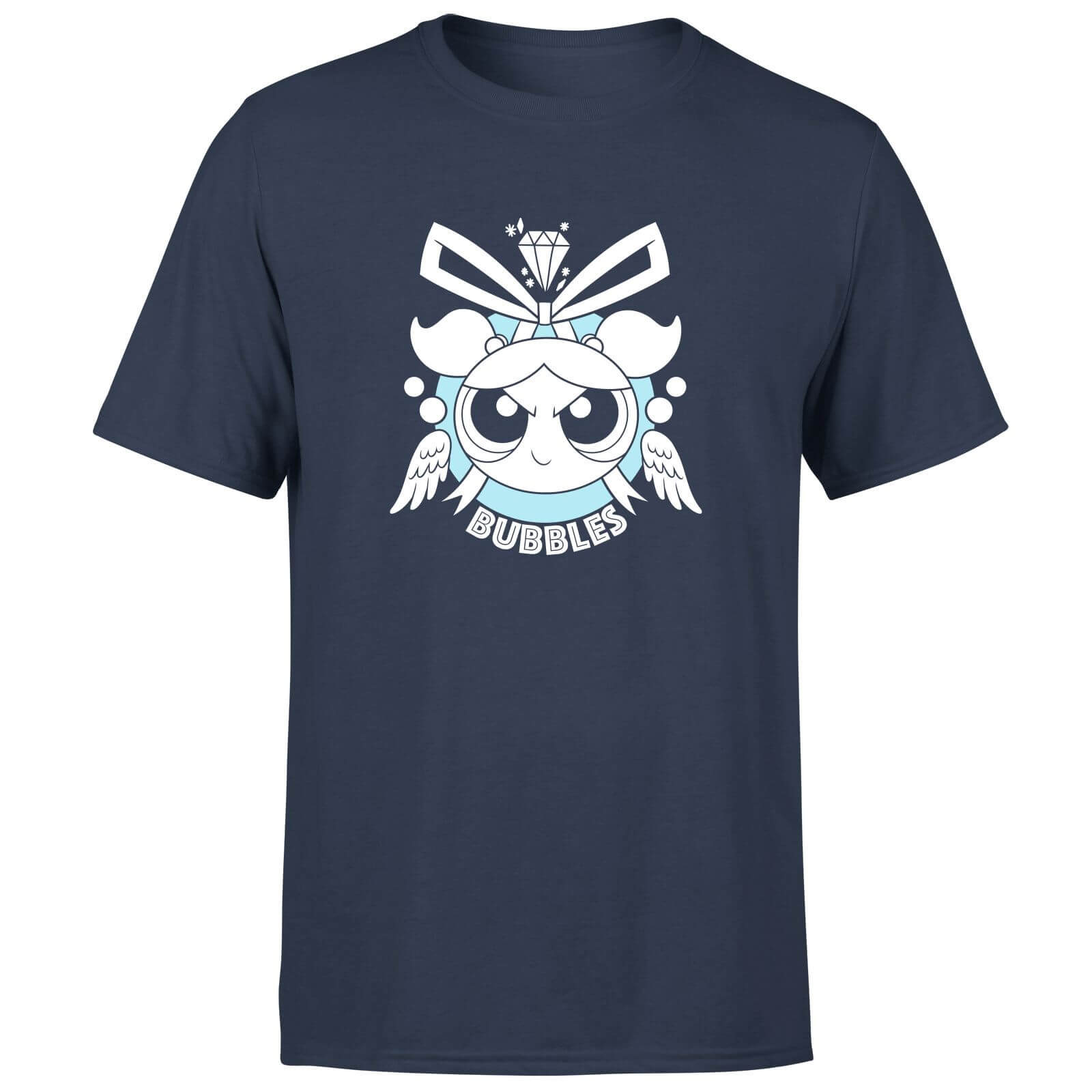 The Powerpuff Girls Bubbles Unisex T-Shirt - Navy - S - Navy