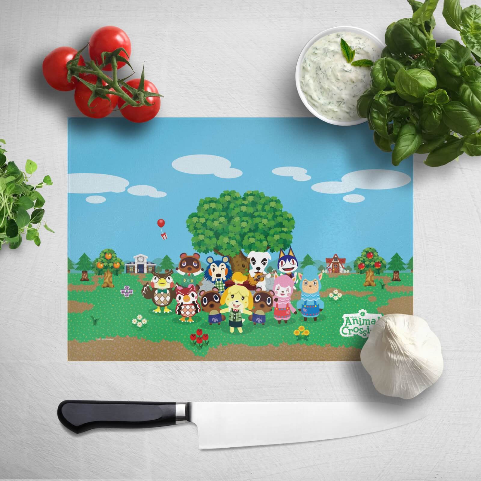 Animal Crossing Chopping Board