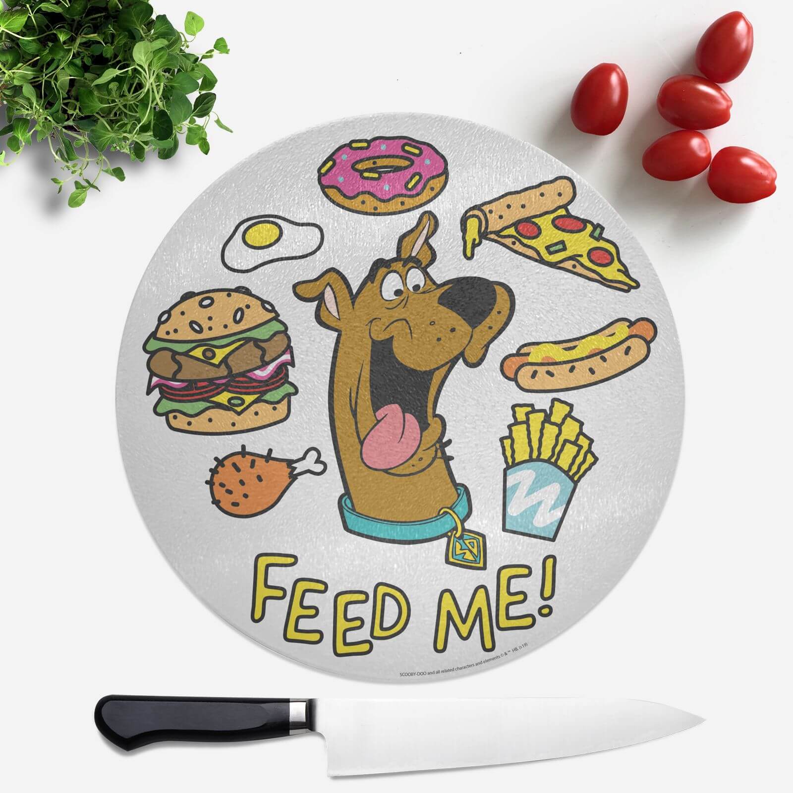 Planche à découper Ronde Scooby-Doo