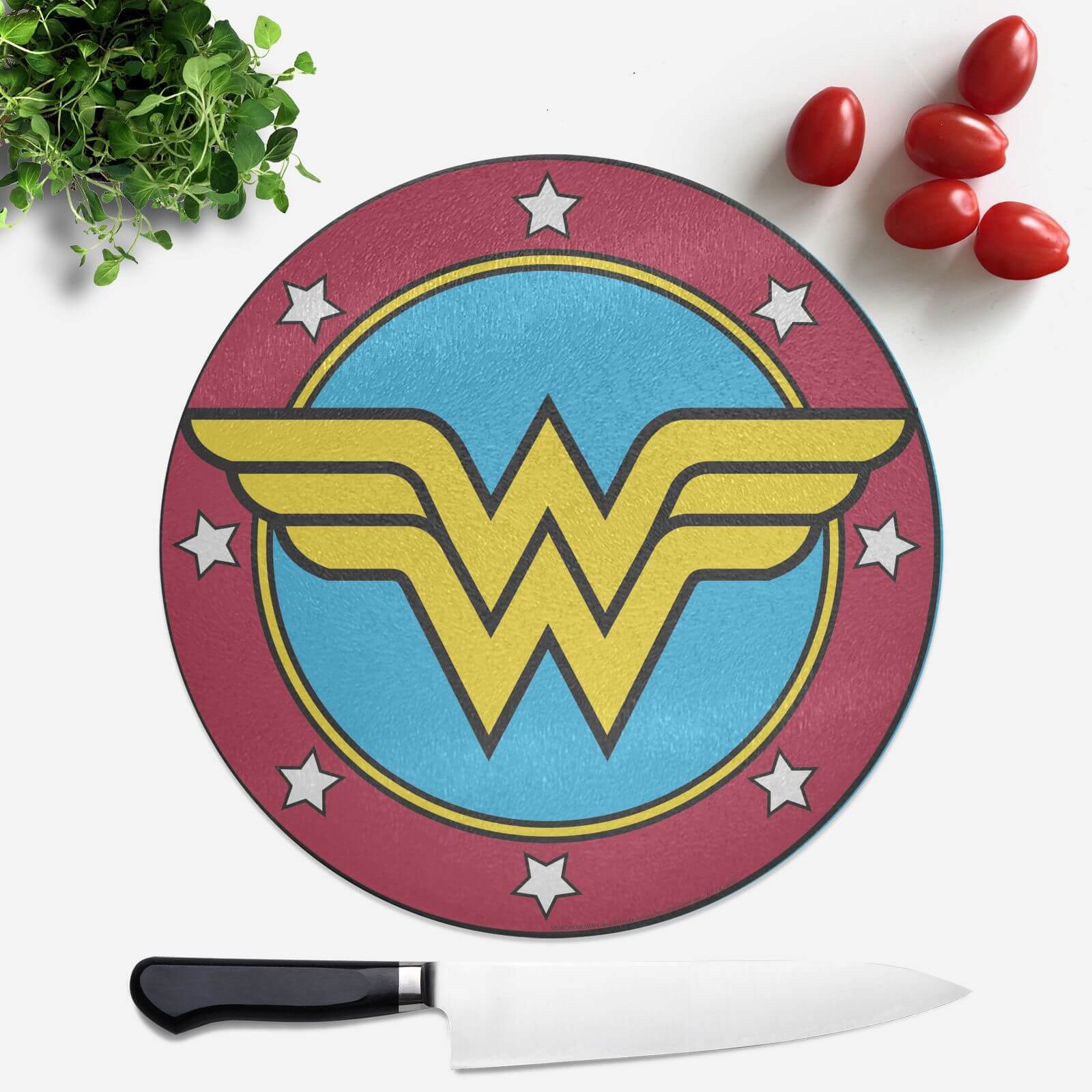 

Tagliere Circolare Scudo Wonder Woman