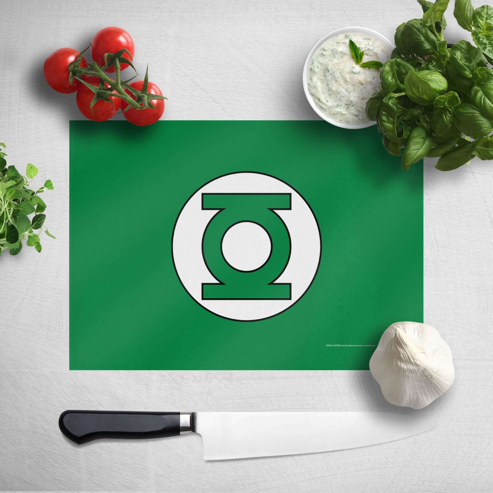 Green Lantern Chopping Board