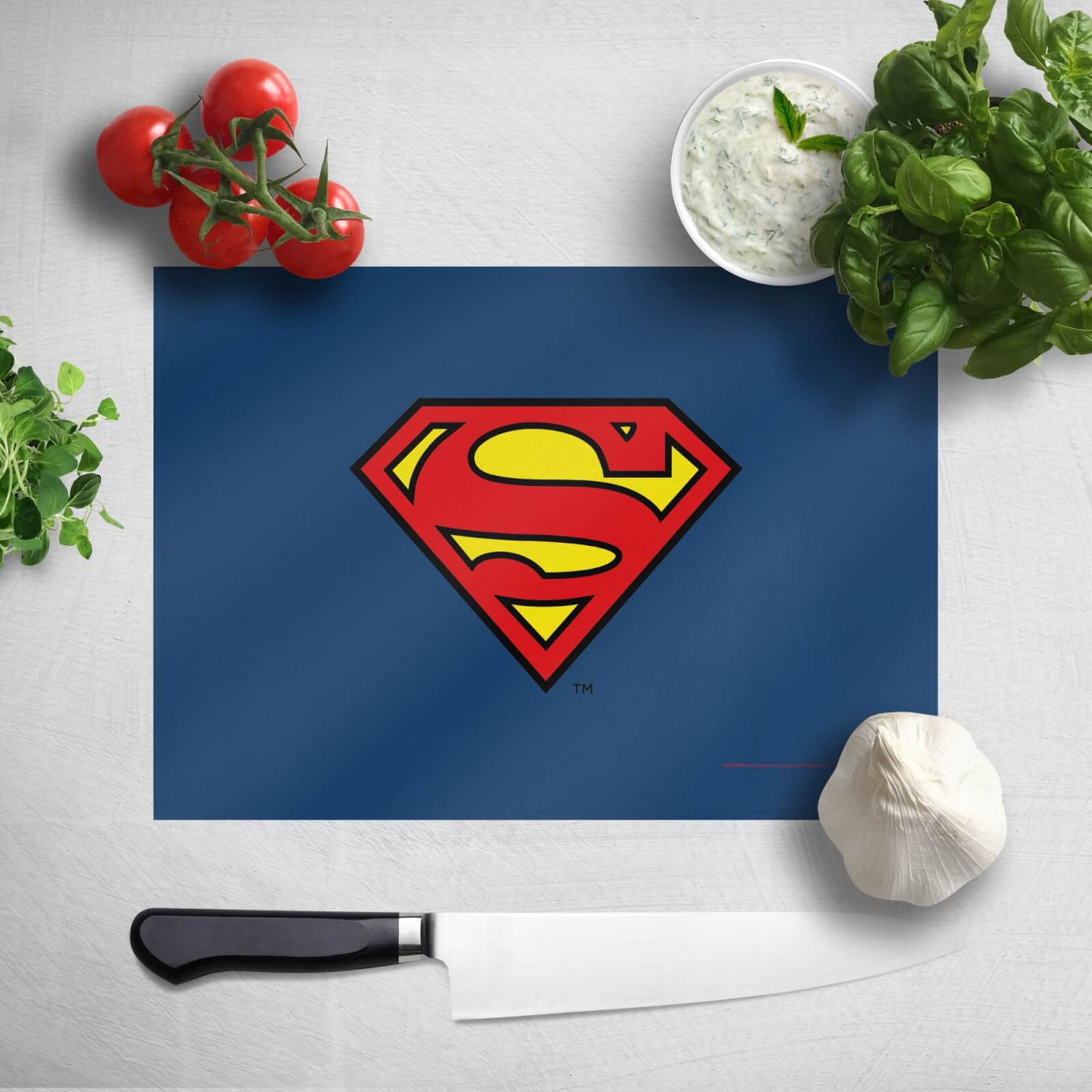 Superman Chopping Board