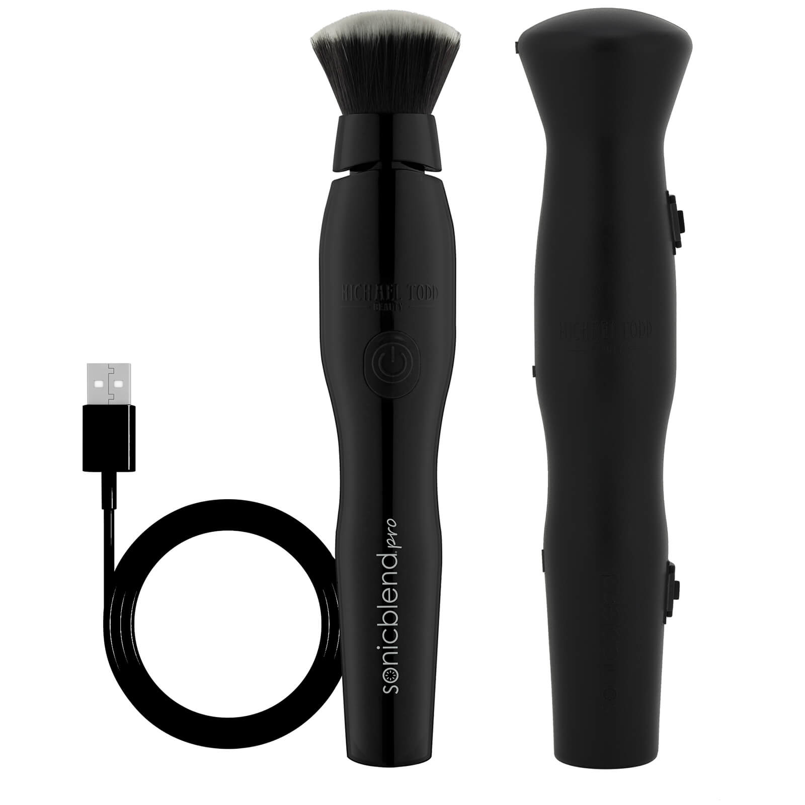 

Michael Todd Beauty Sonicblend Pro Antimicrobial Sonic Makeup Brush (Various Shades) - Black
