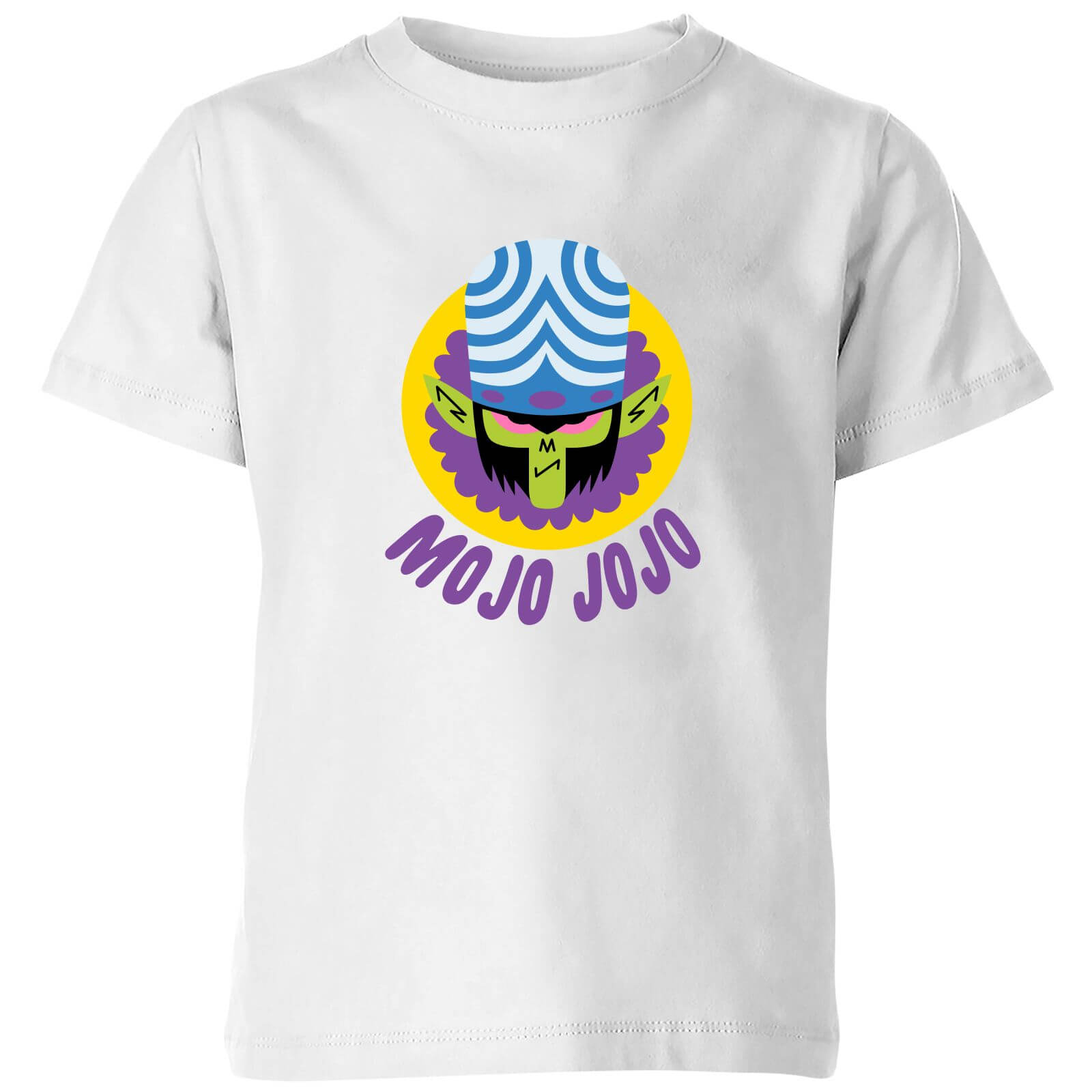 The Powerpuff Girls Mojo Jojo Kids' T-Shirt - White - 3-4 Years - White