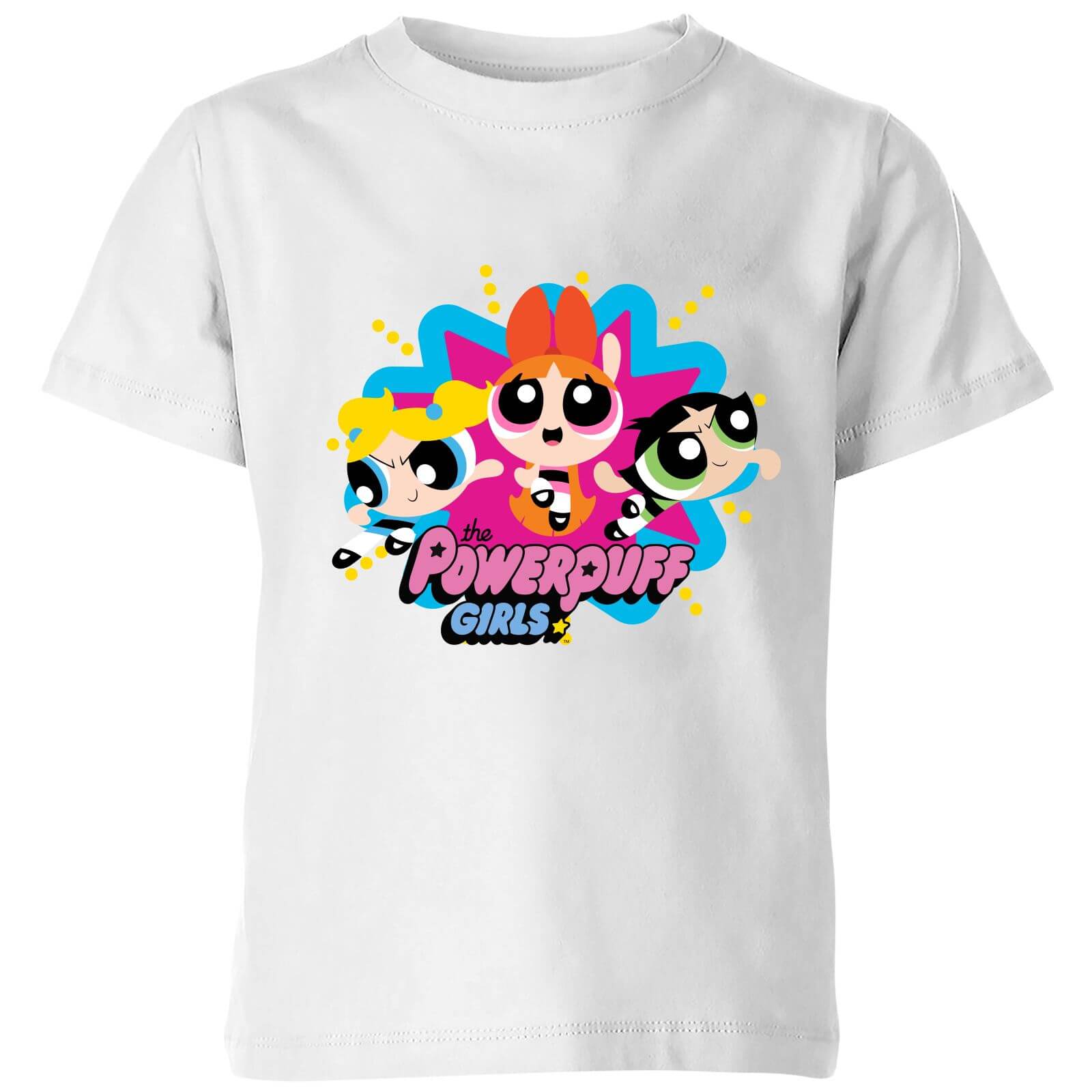 The Powerpuff Girls Kids' T-Shirt - White - 3-4 Years - White