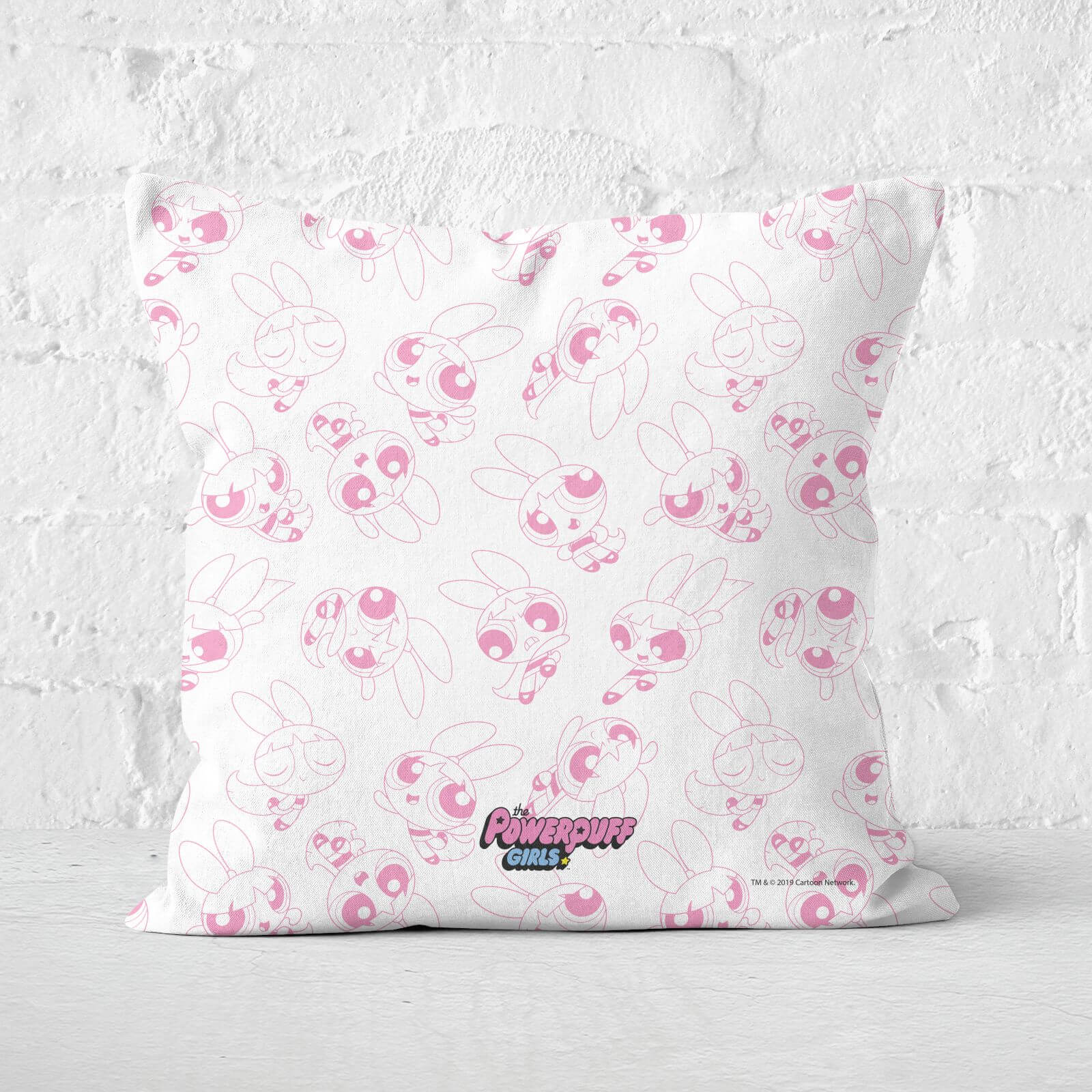The Powerpuff Girls Blossom Square Cushion - 60x60cm - Soft Touch