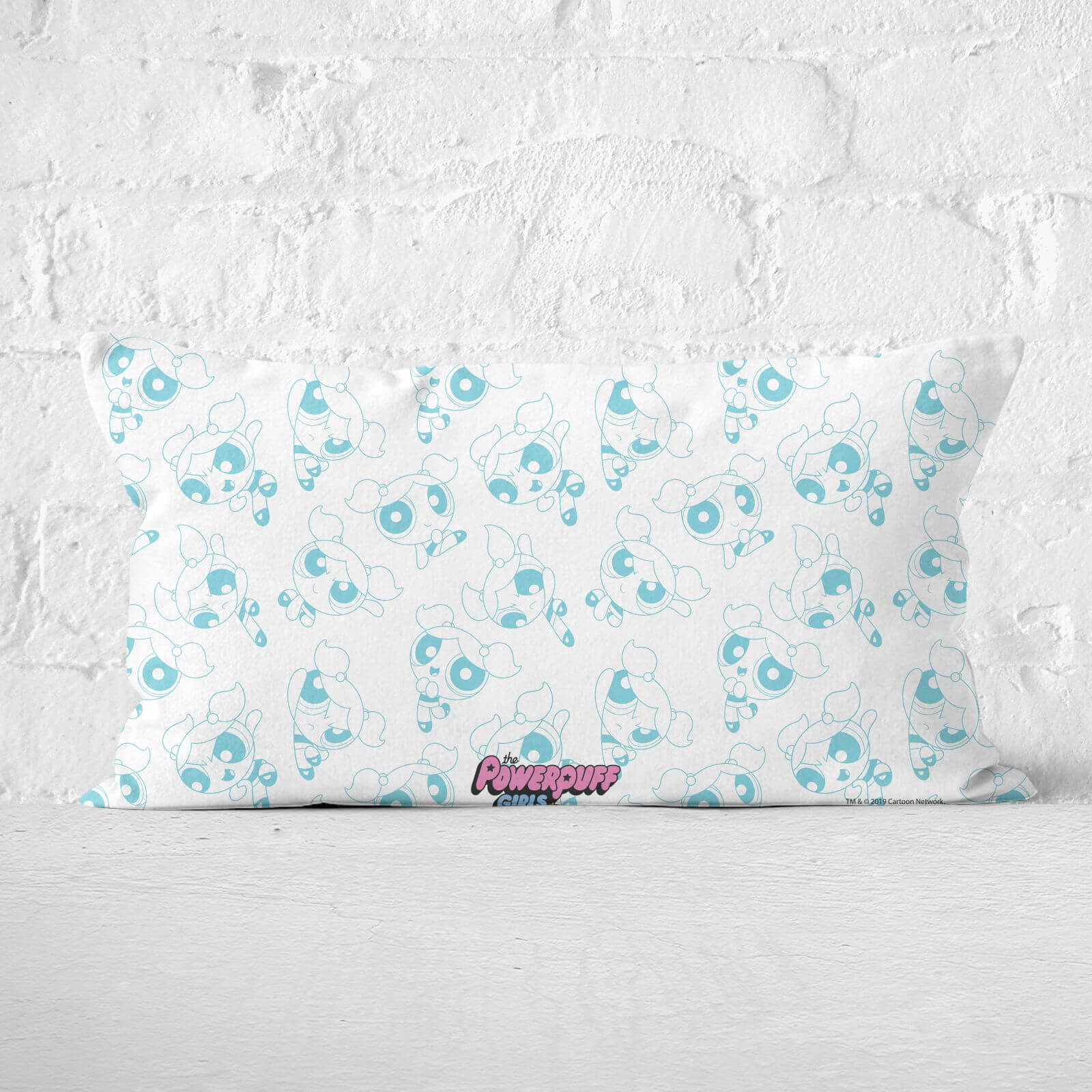The Powerpuff Girls Bubbles Rectangular Cushion - 30x50cm - Soft Touch