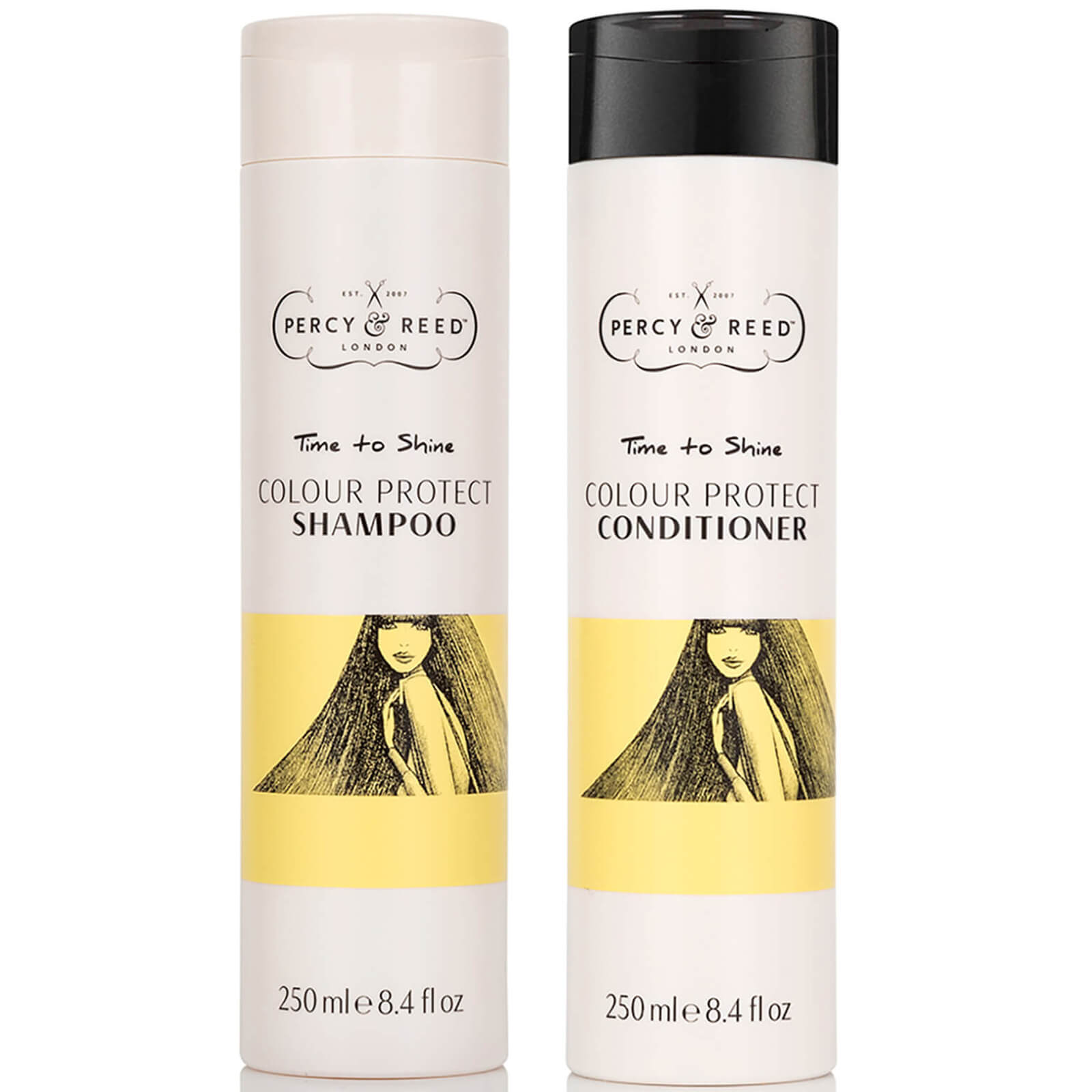 

Percy & Reed Time to Shine Colour Protect Shampoo and Conditioner