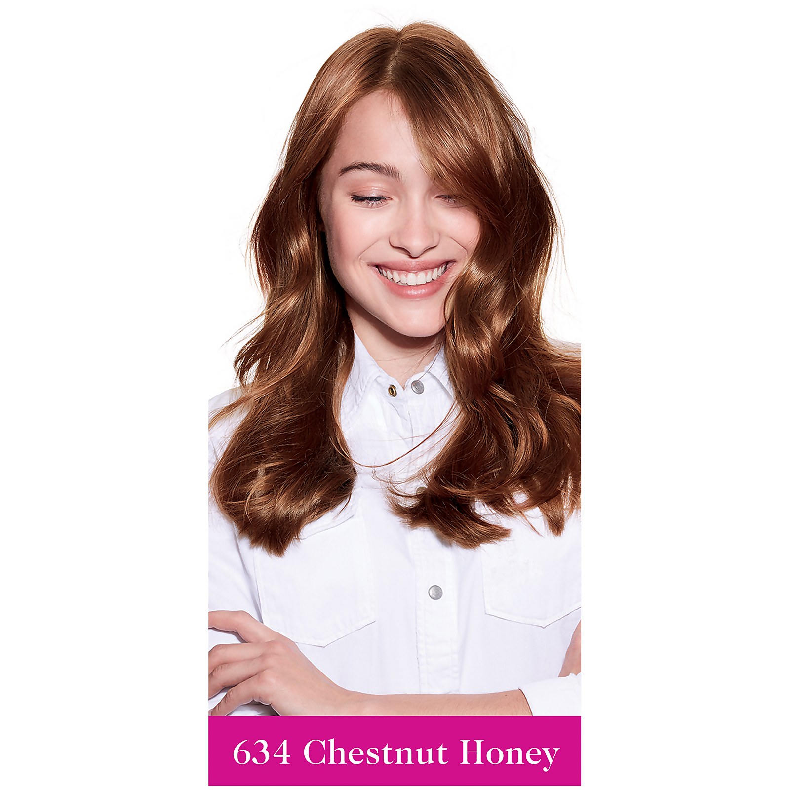 Thumbnail - L'Oréal Paris Casting Crème Gloss Semi-Permanent Hair Dye (Various Shades) - 634 Chesnut Honey Brown