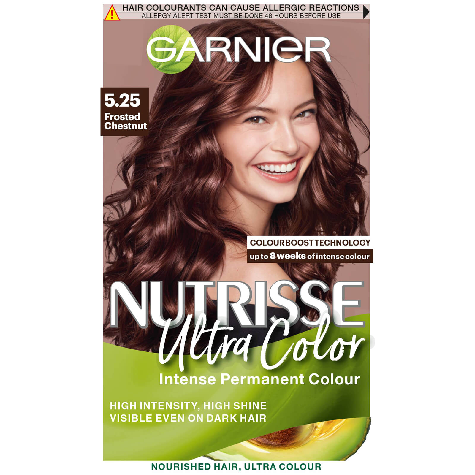 Garnier Nutrisse Permanent Hair Dye (Various Shades) - 5.25 Ultra Chestnut Brown