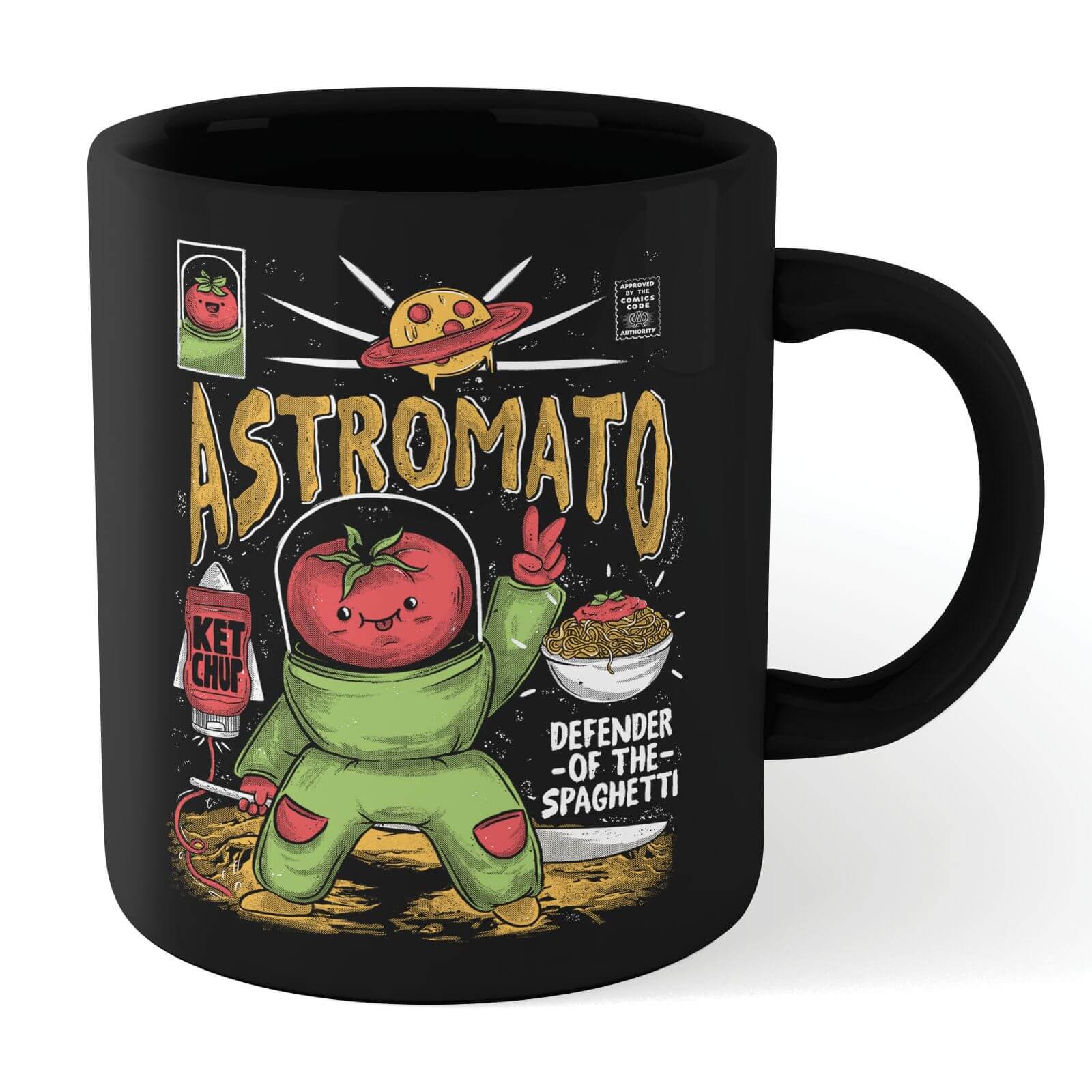 Ilustrata Astromato Mug - Black