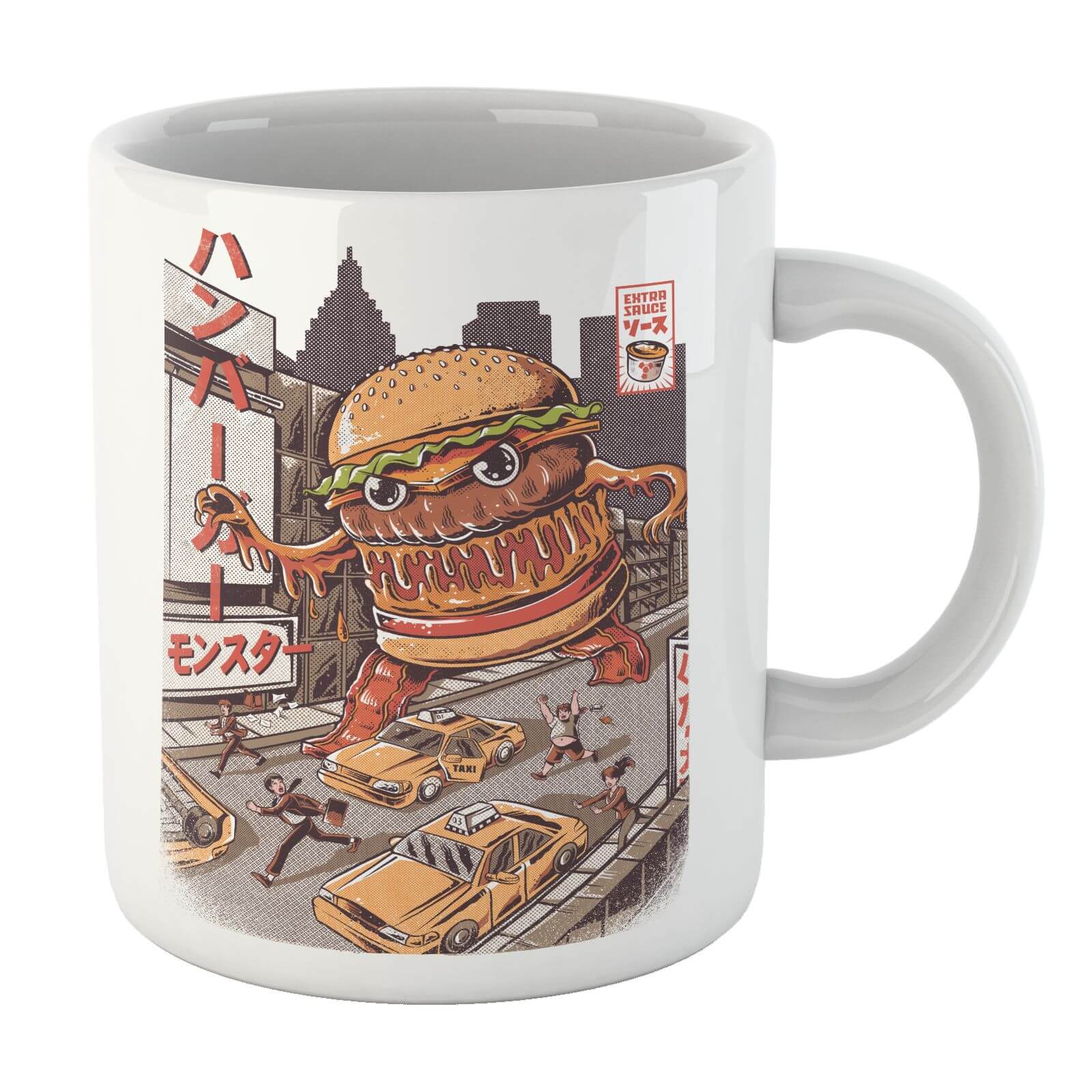 Ilustrata Burgerzilla Mug