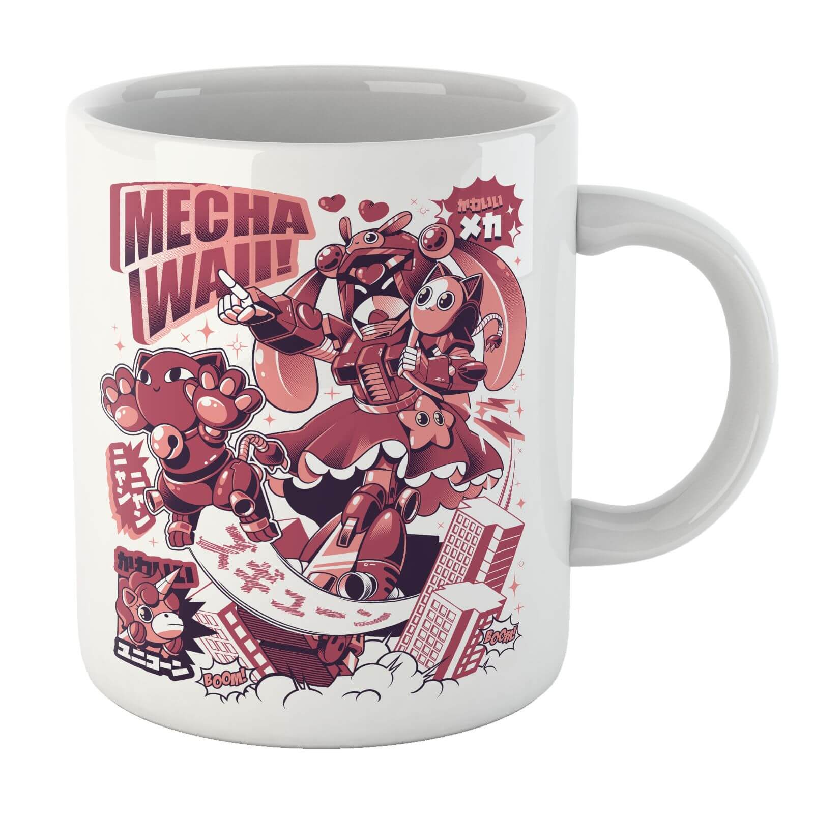 Ilustrata Mecha Kawaii Mug