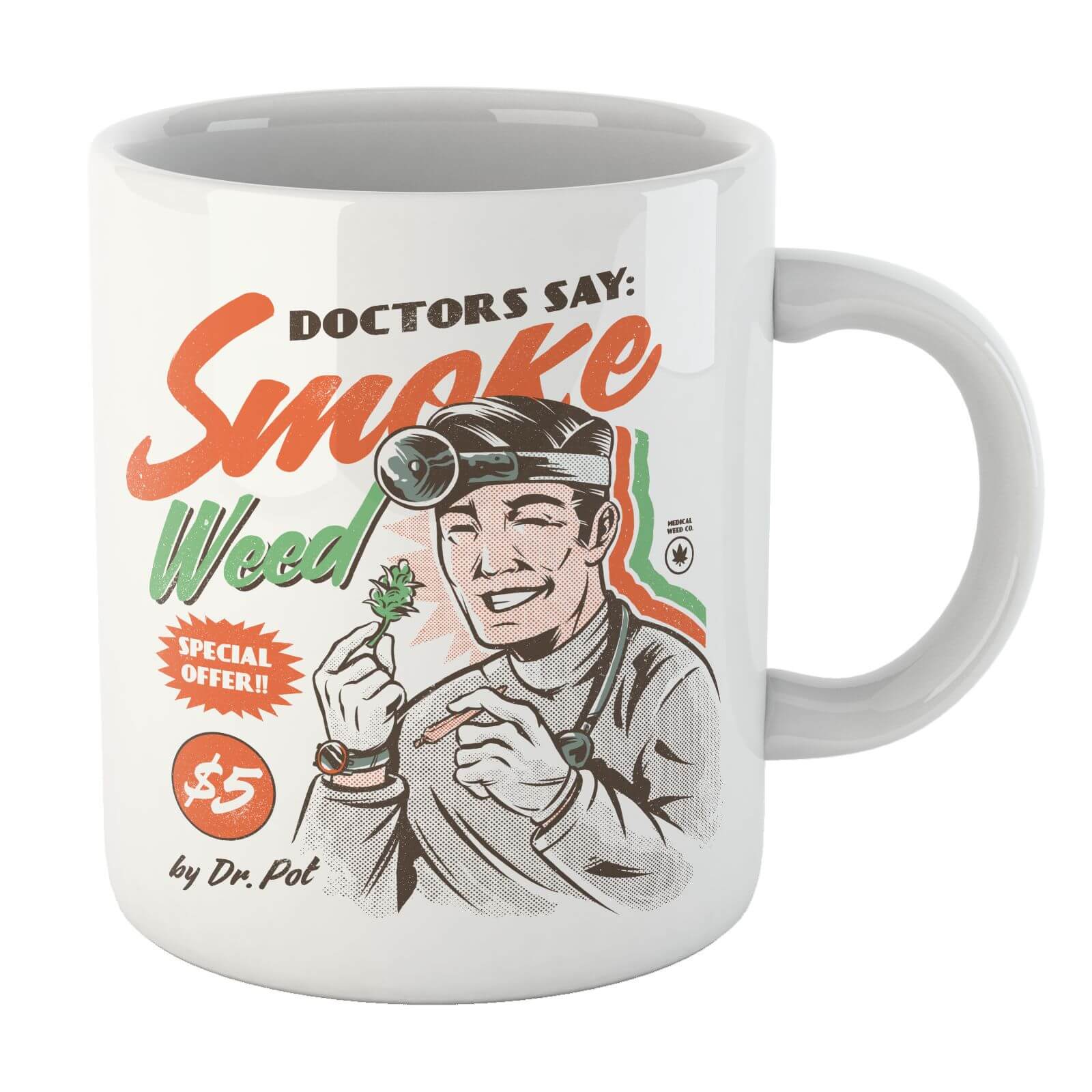 Ilustrata Weed Doctor Advices Mug