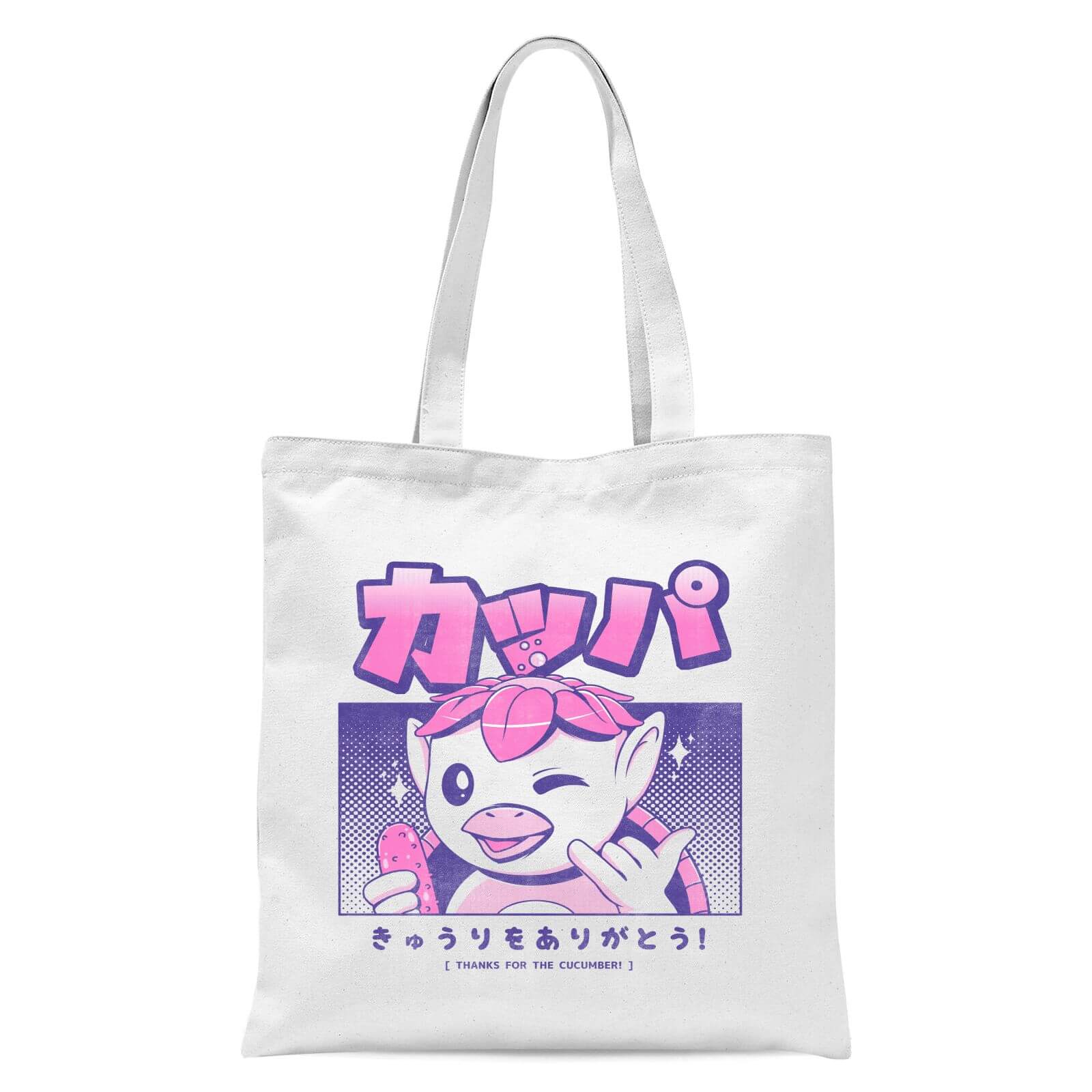 Ilustrata Japanese Kappa Tote Bag - White