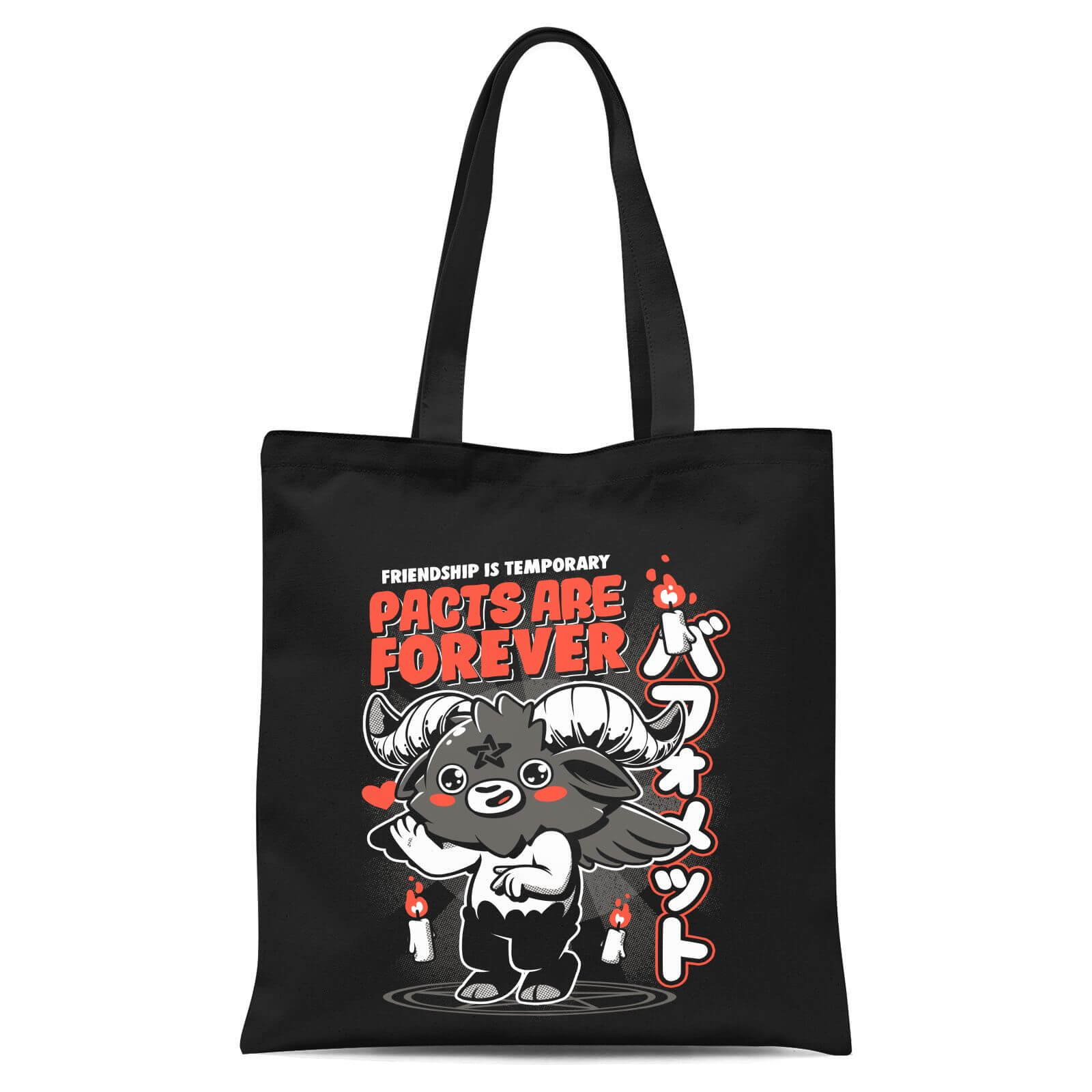 Ilustrata Pacts Are Forever Tote Bag - Black