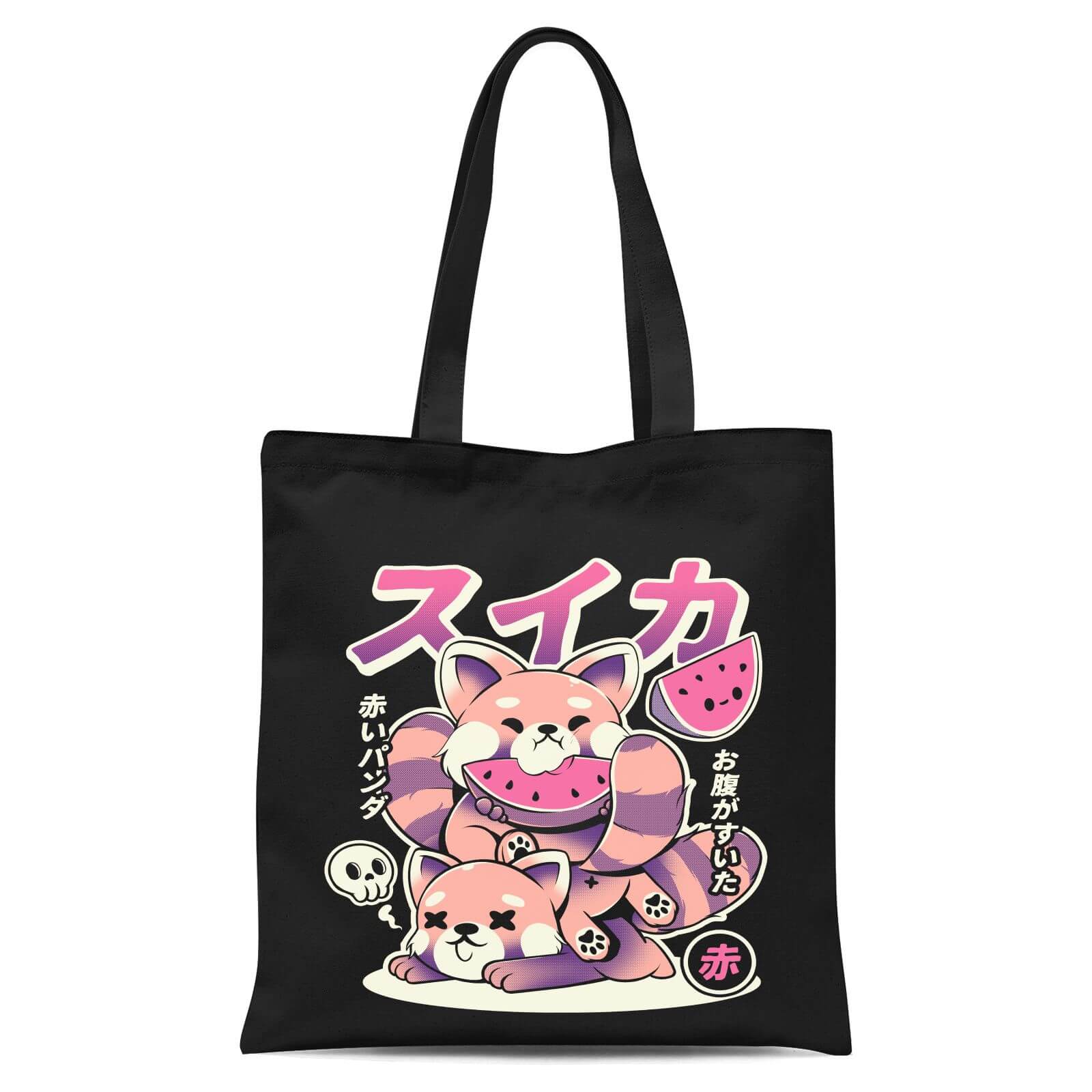 Ilustrata Watermelon Tote Bag - Black