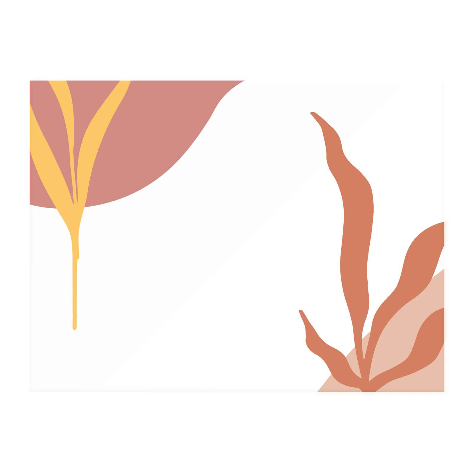 Abstract Garden Chopping Board