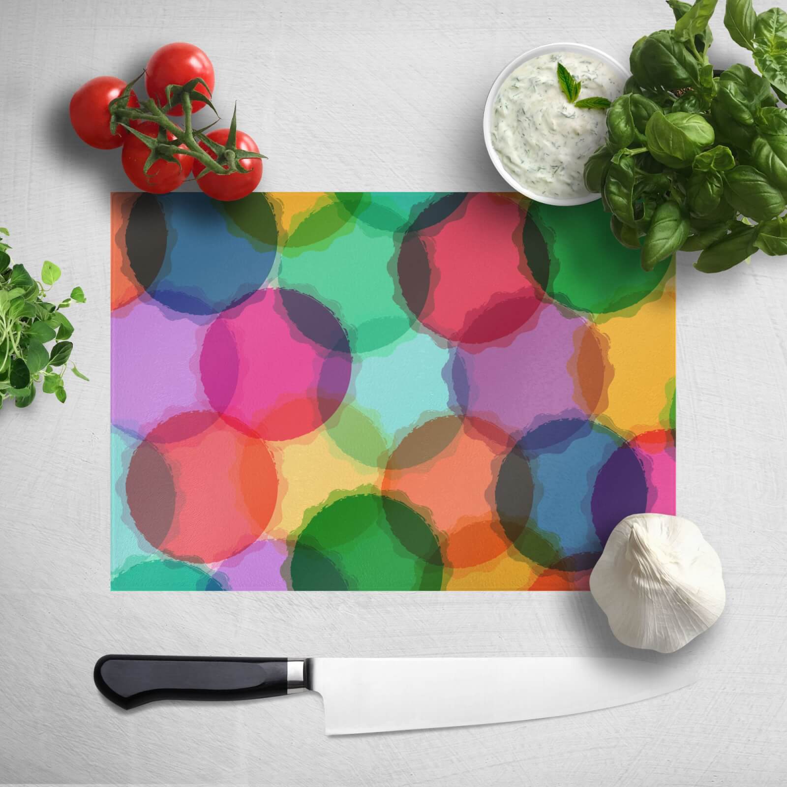 Macaron Feast Chopping Board