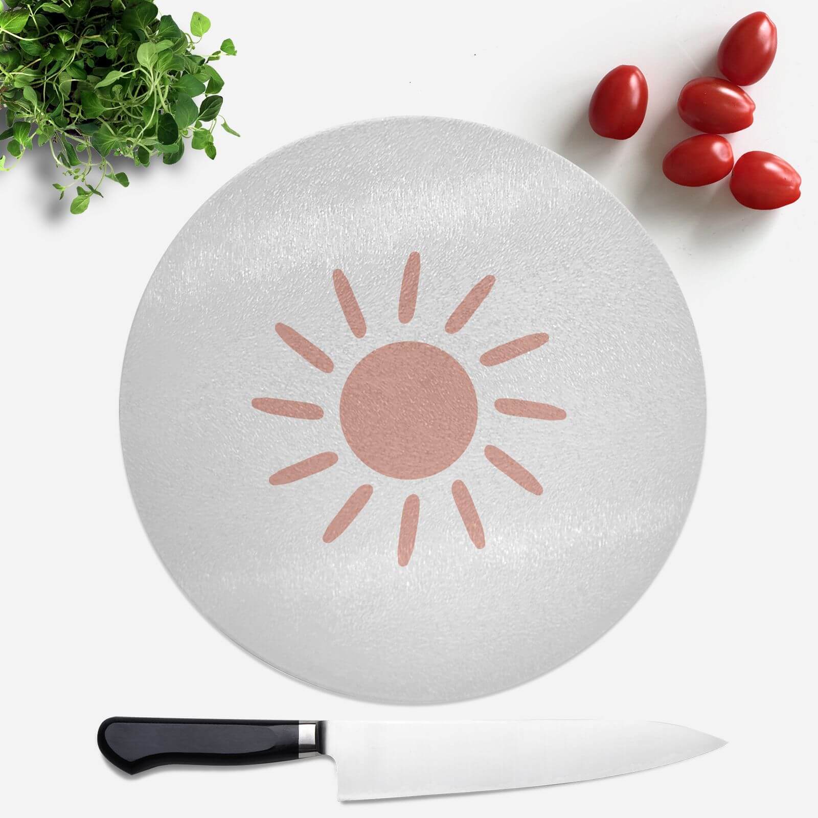 Sun Round Chopping Board