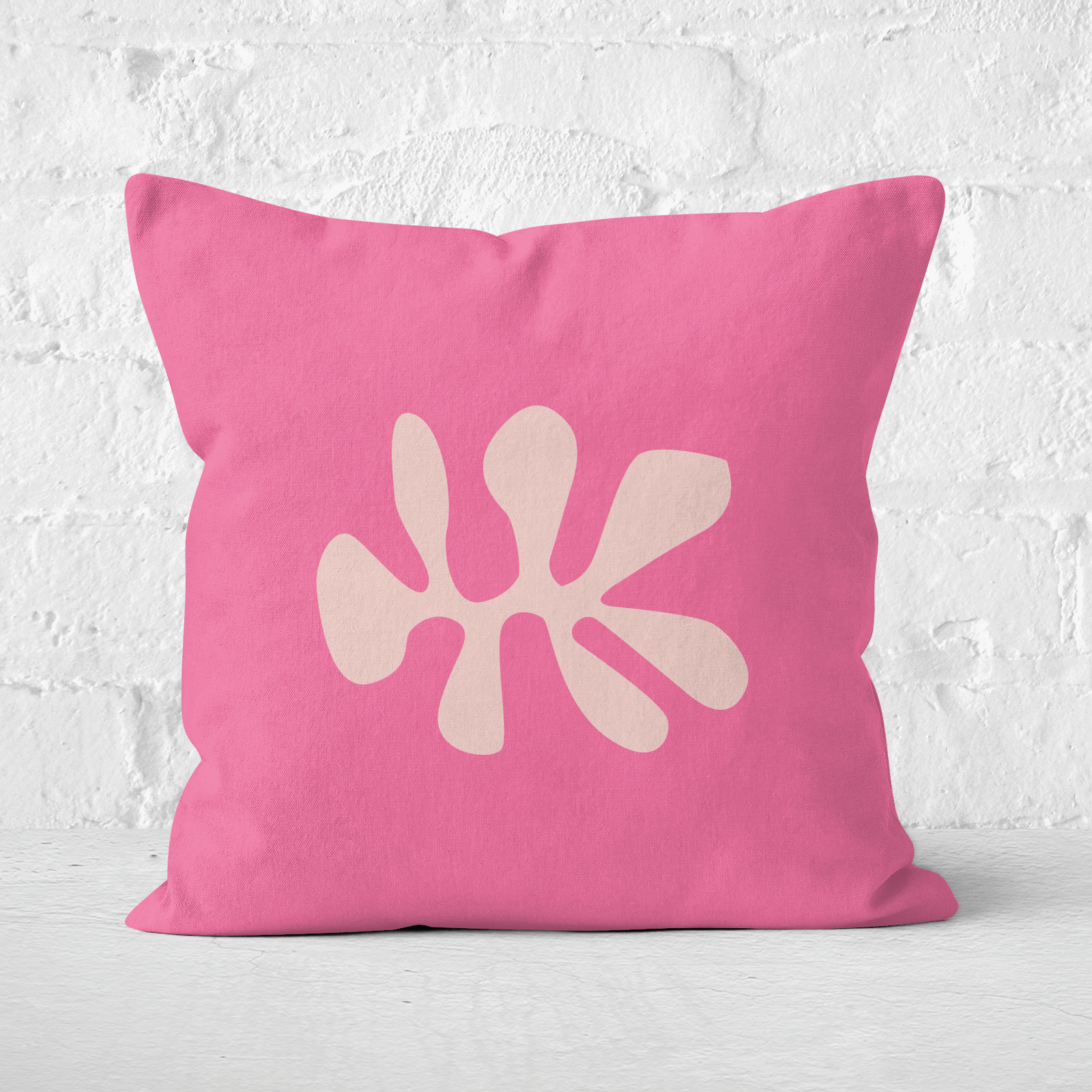 Splodge Square Cushion - 60x60cm - Soft Touch