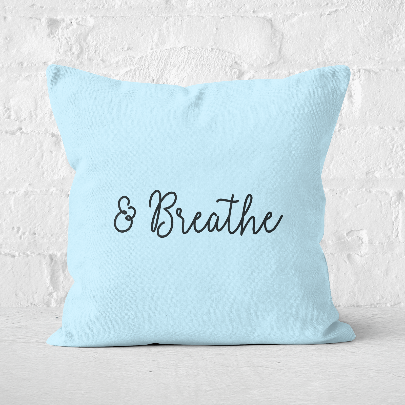 & Breathe Square Cushion - 60x60cm - Soft Touch