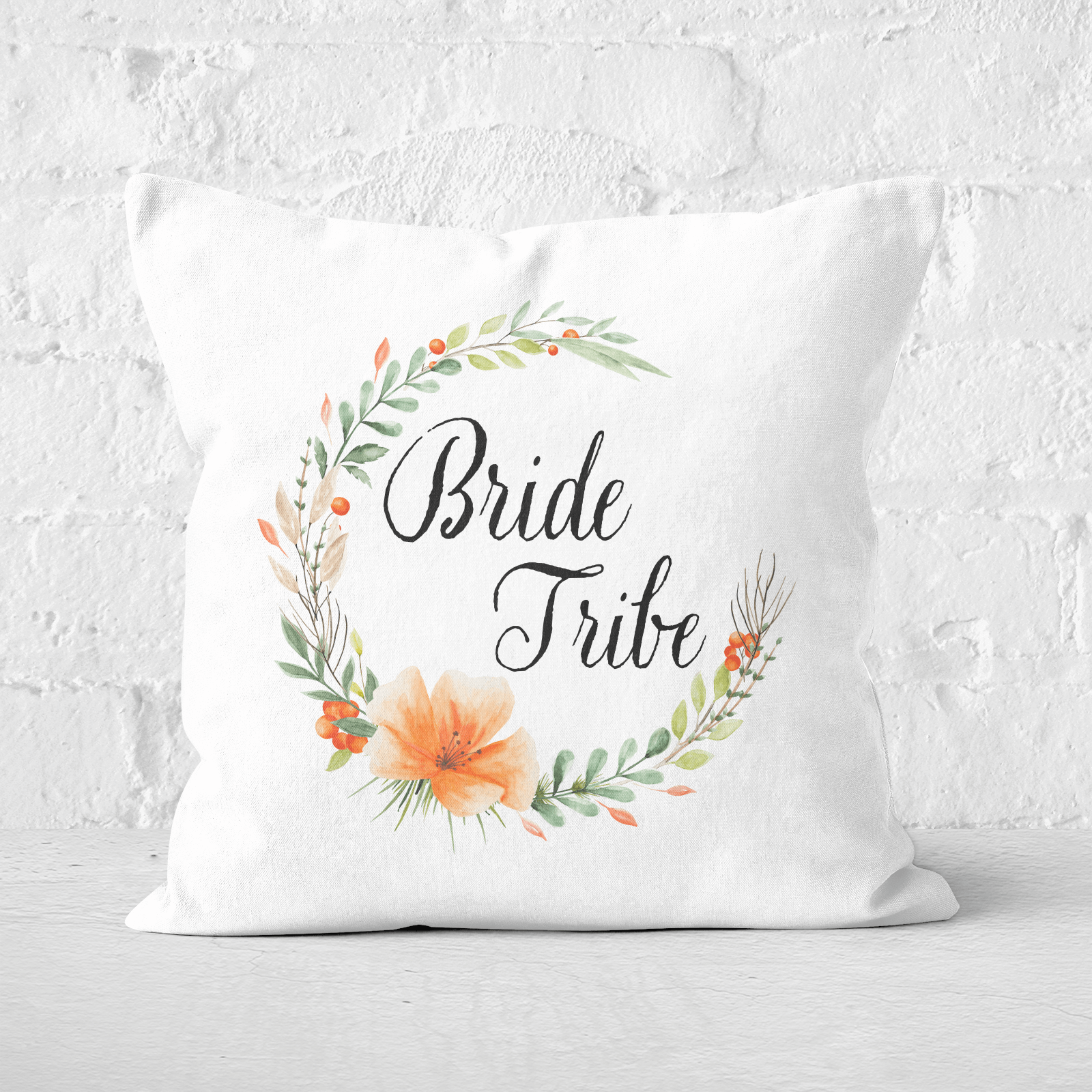 Bride Tribe Square Cushion - 60x60cm - Soft Touch