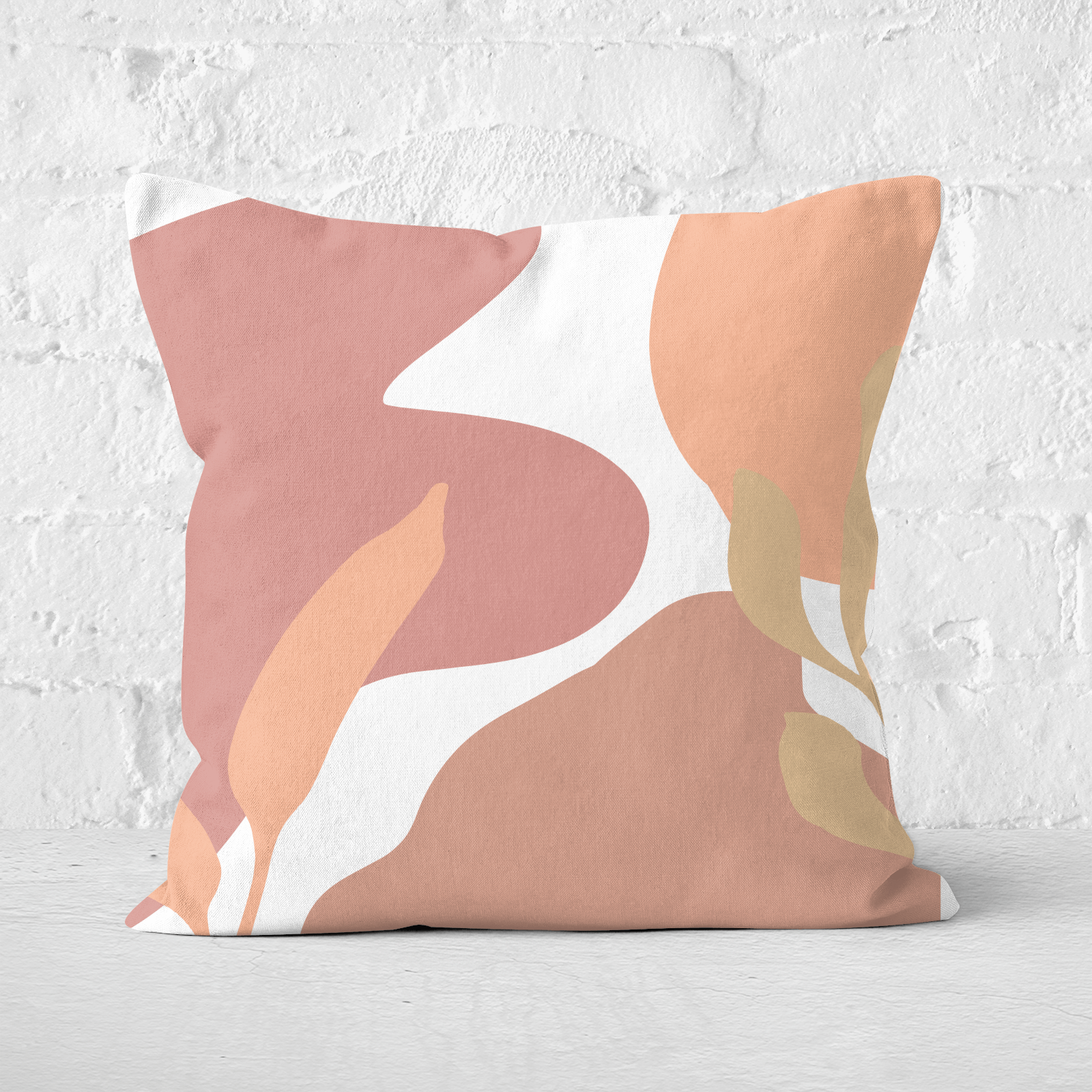 Abstract Scenes Square Cushion - 60x60cm - Soft Touch