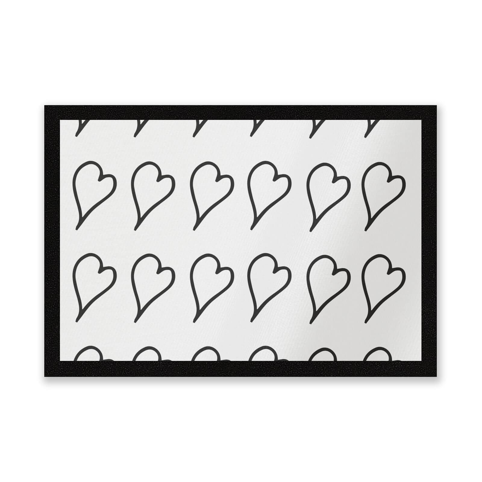 Hearts Entrance Mat