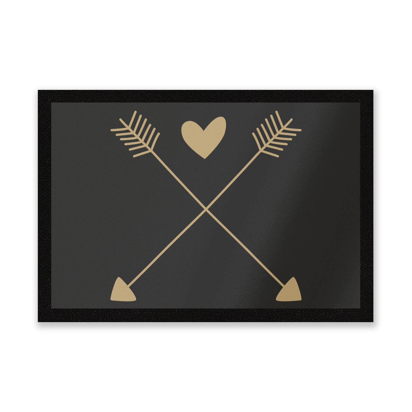 Hearts And Arrows Entrance Mat