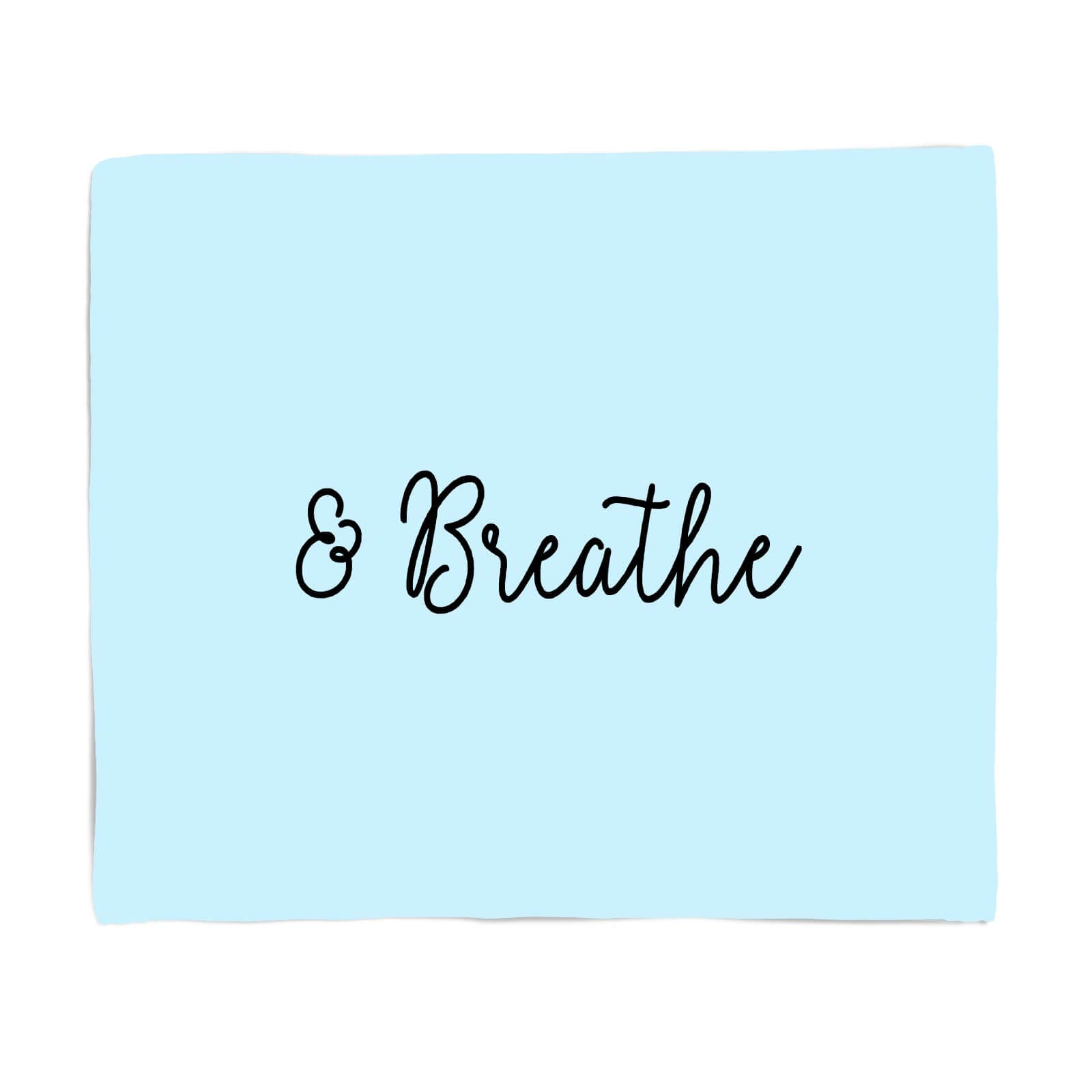 & Breathe Fleece Blanket