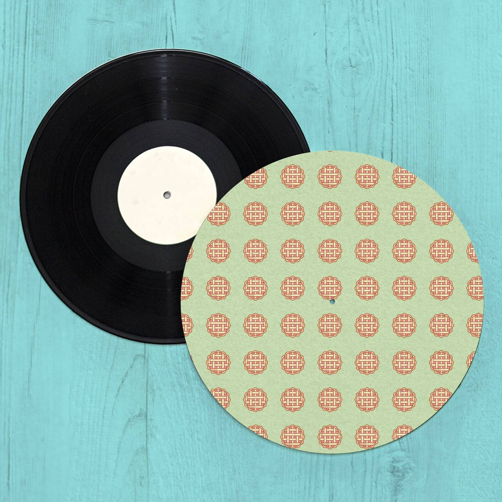 Pie Pattern Slip Mat
