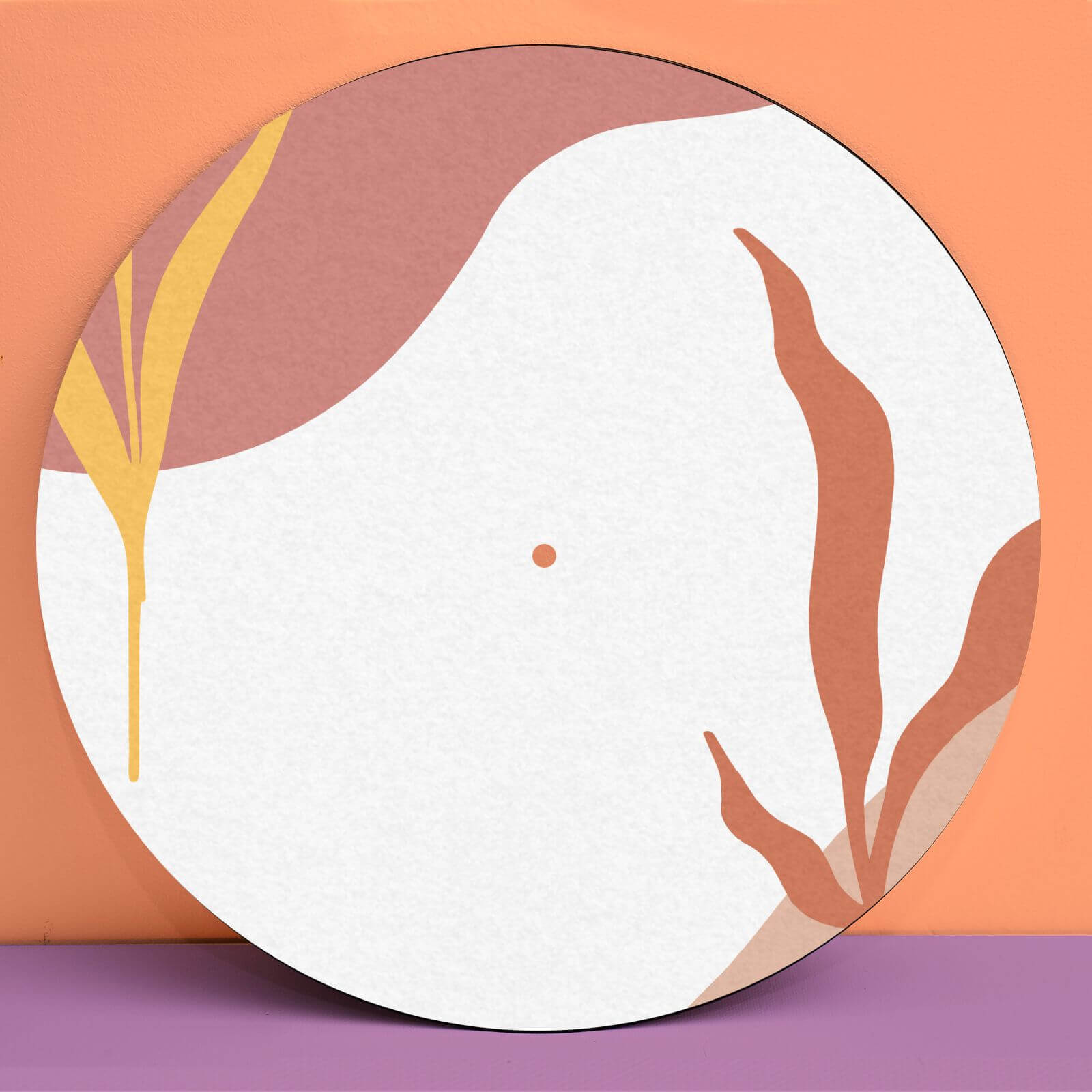 Abstract Garden Slip Mat