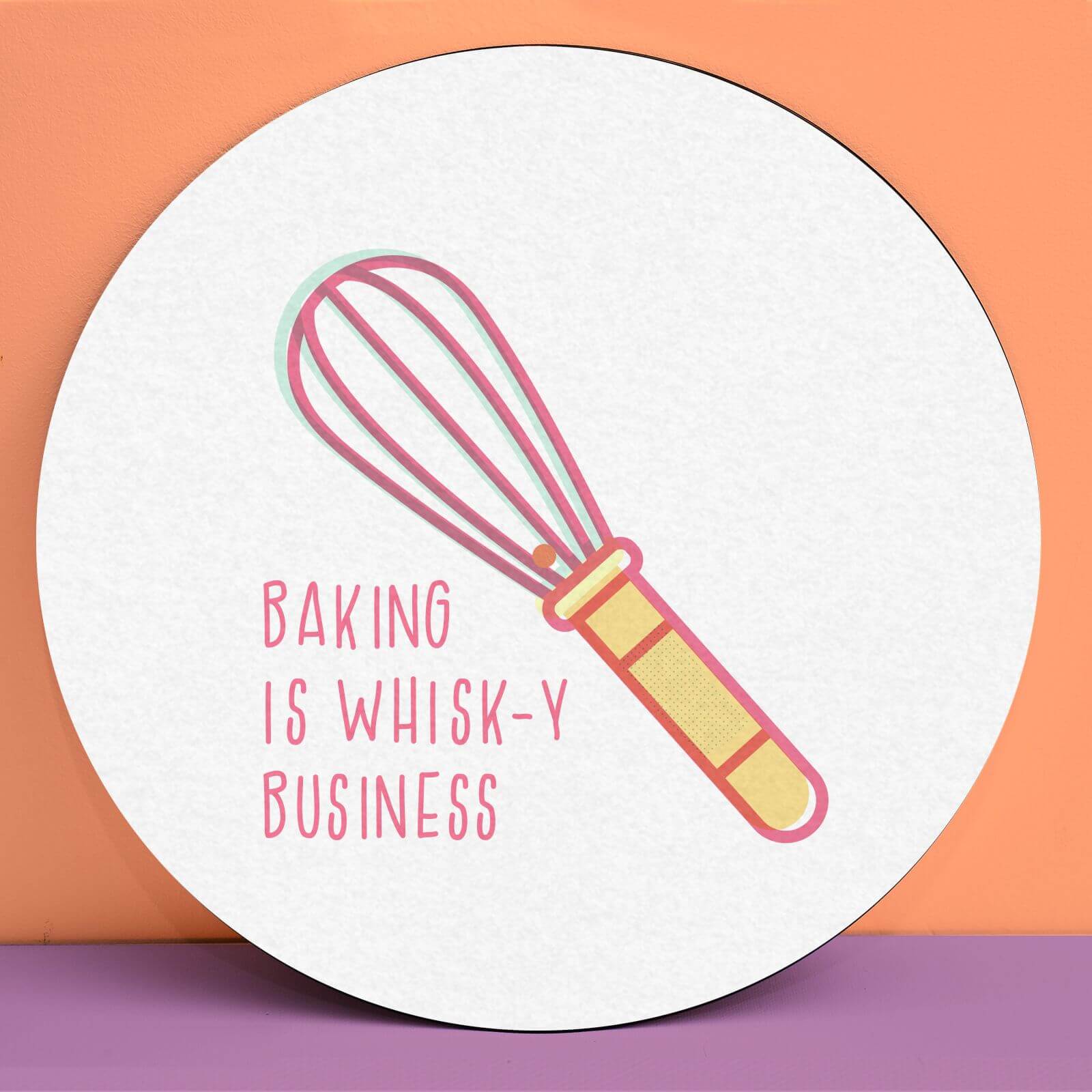 Baking Is Whisk-y Business Slip Mat
